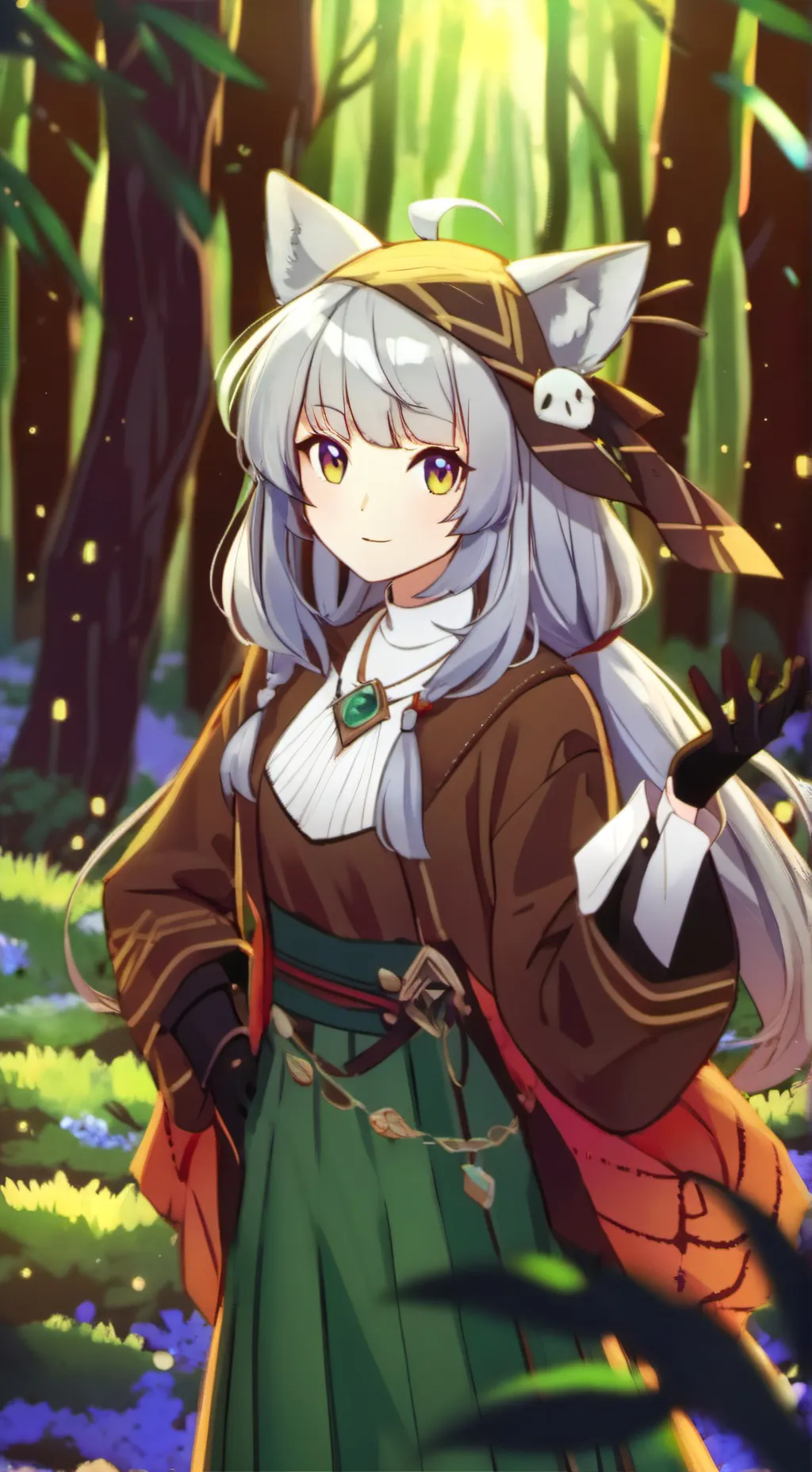 ai character: Silva  background