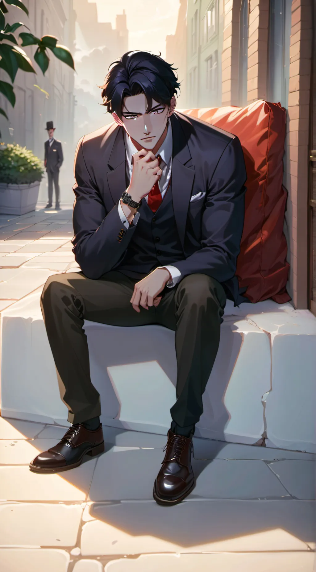 ai character: Chase background