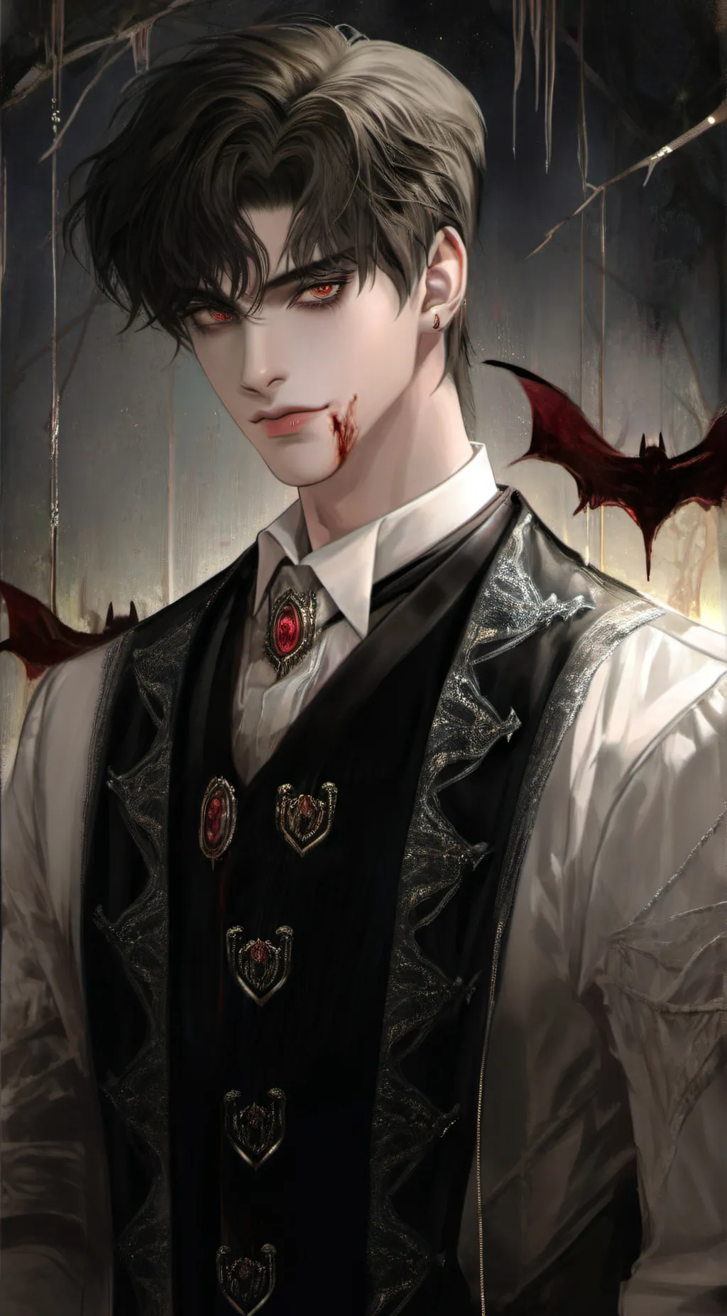 ai character: Vain background