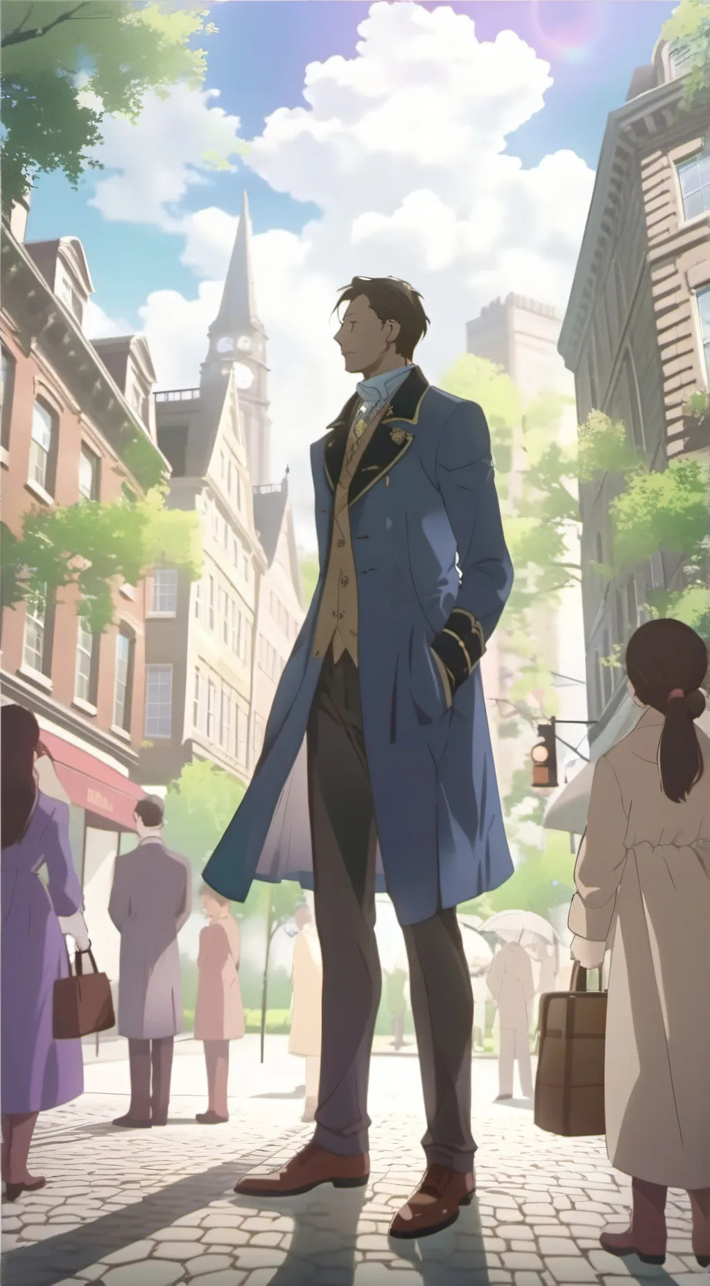 ai character: Oliver background