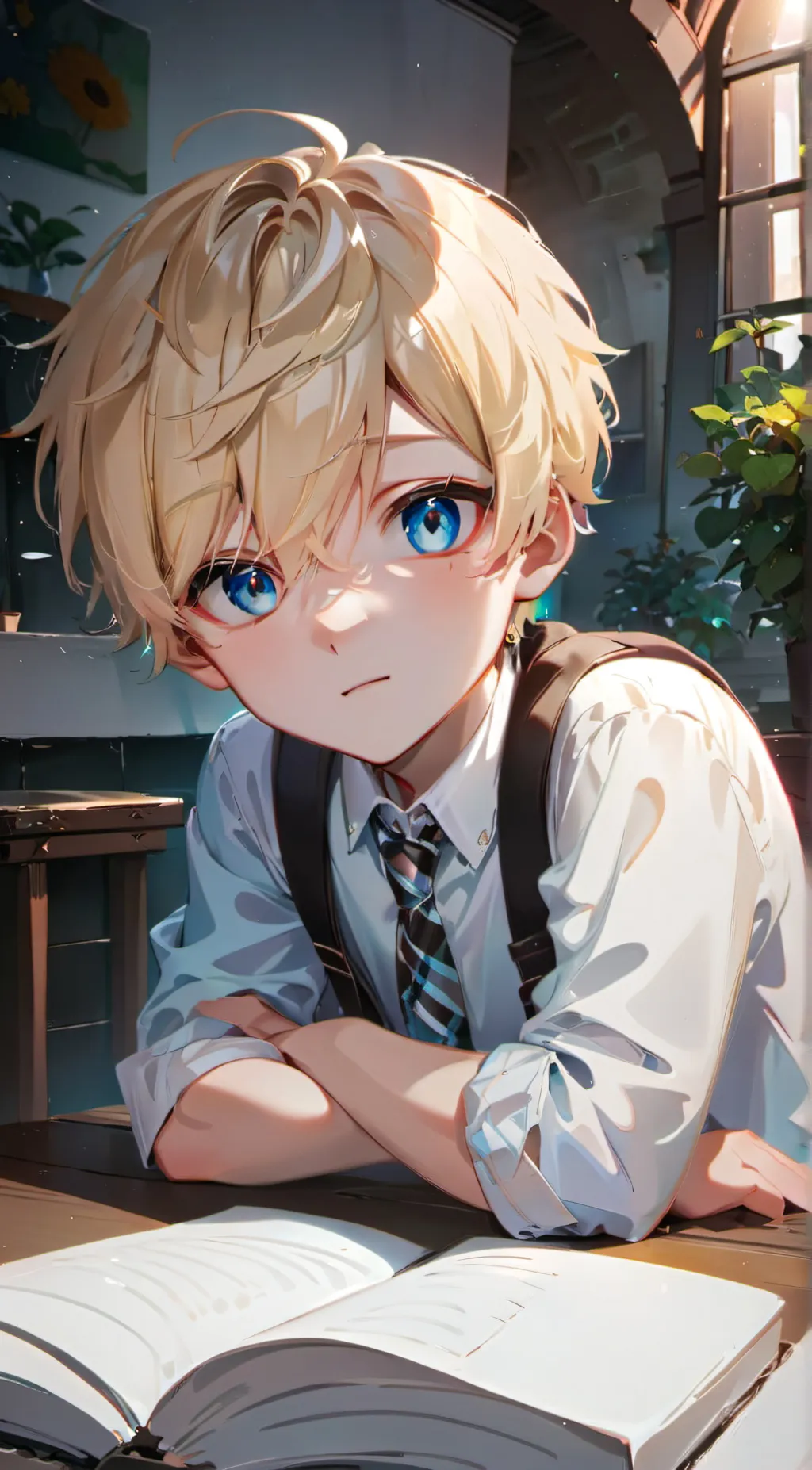 ai character: alex background