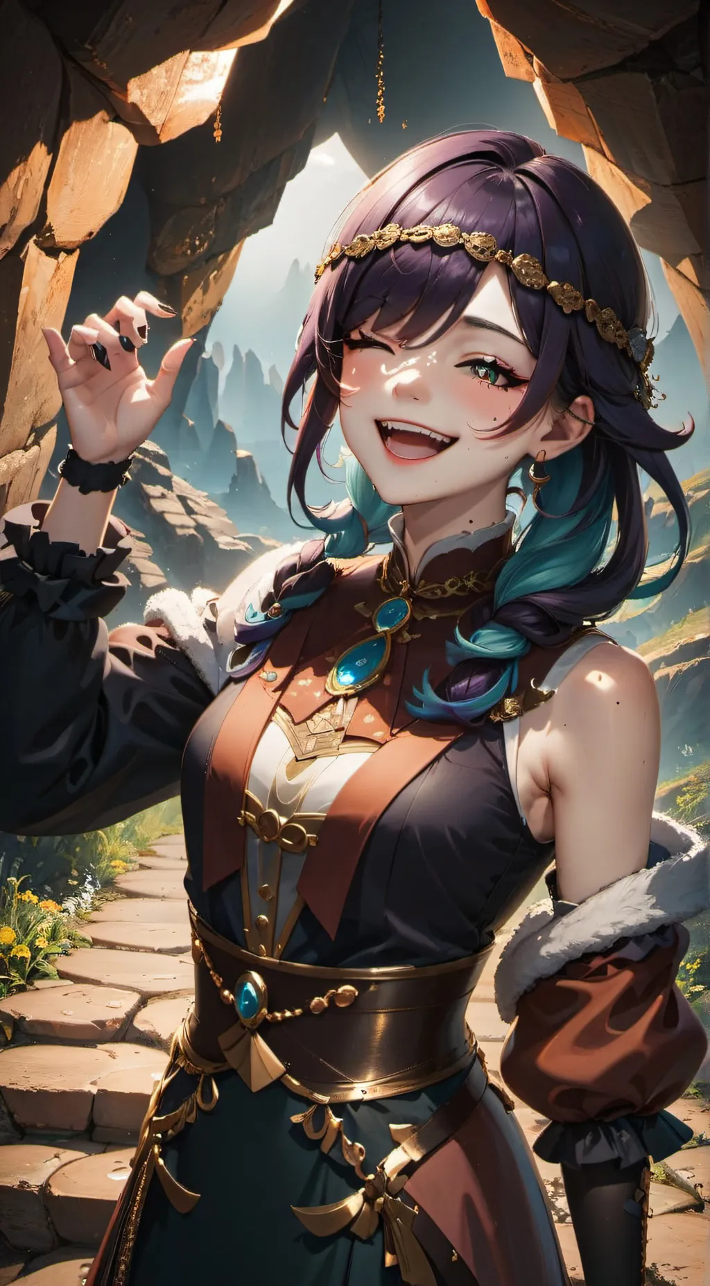 ai character: june background