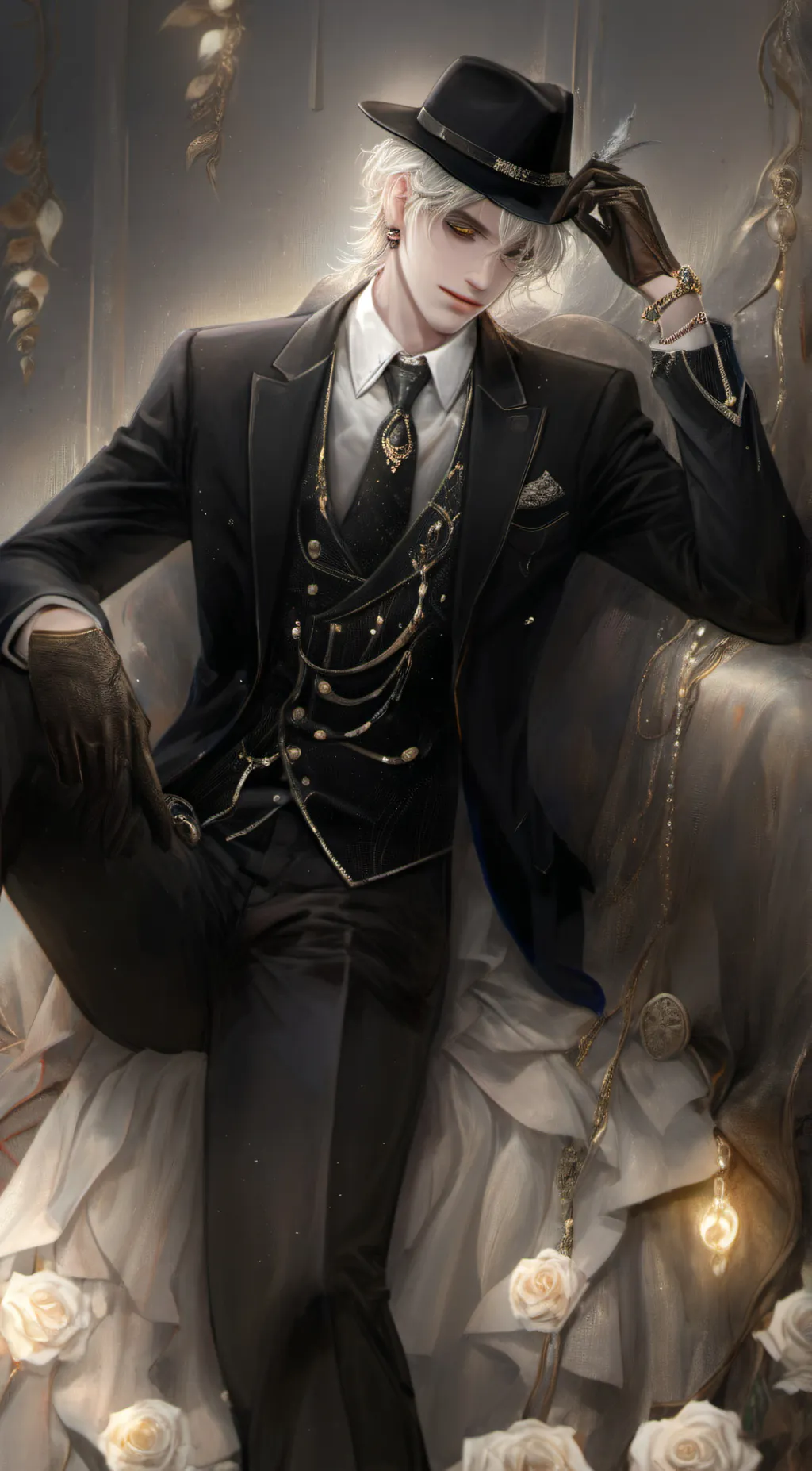 ai character: leoo background