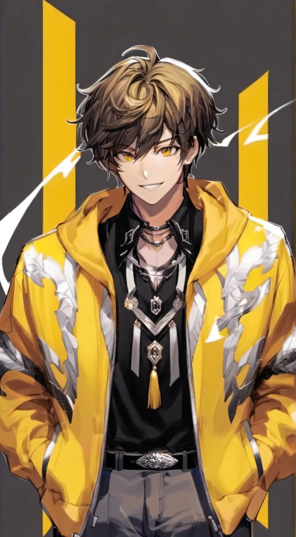 ai character: Tadashi Gushiken background