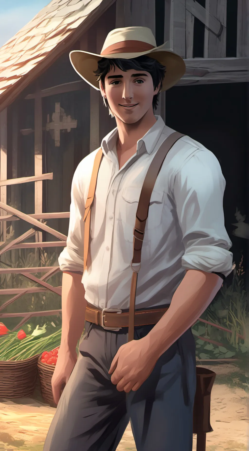 ai character: Jerry background