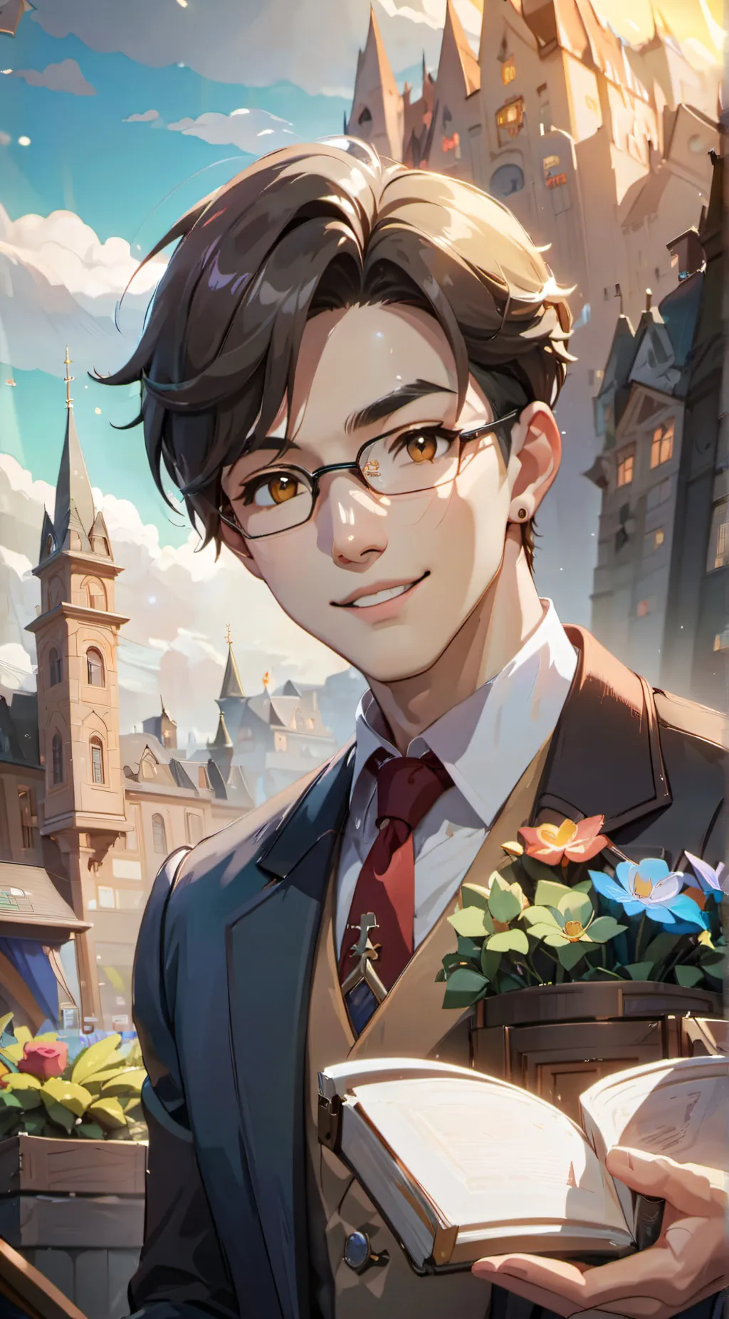 ai character: ｡･:*˚:✧｡ The Mayor background