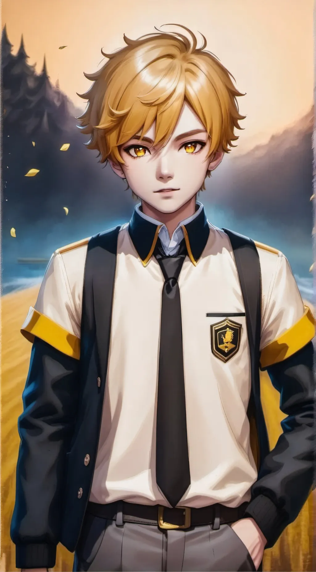 ai character: MHA court background