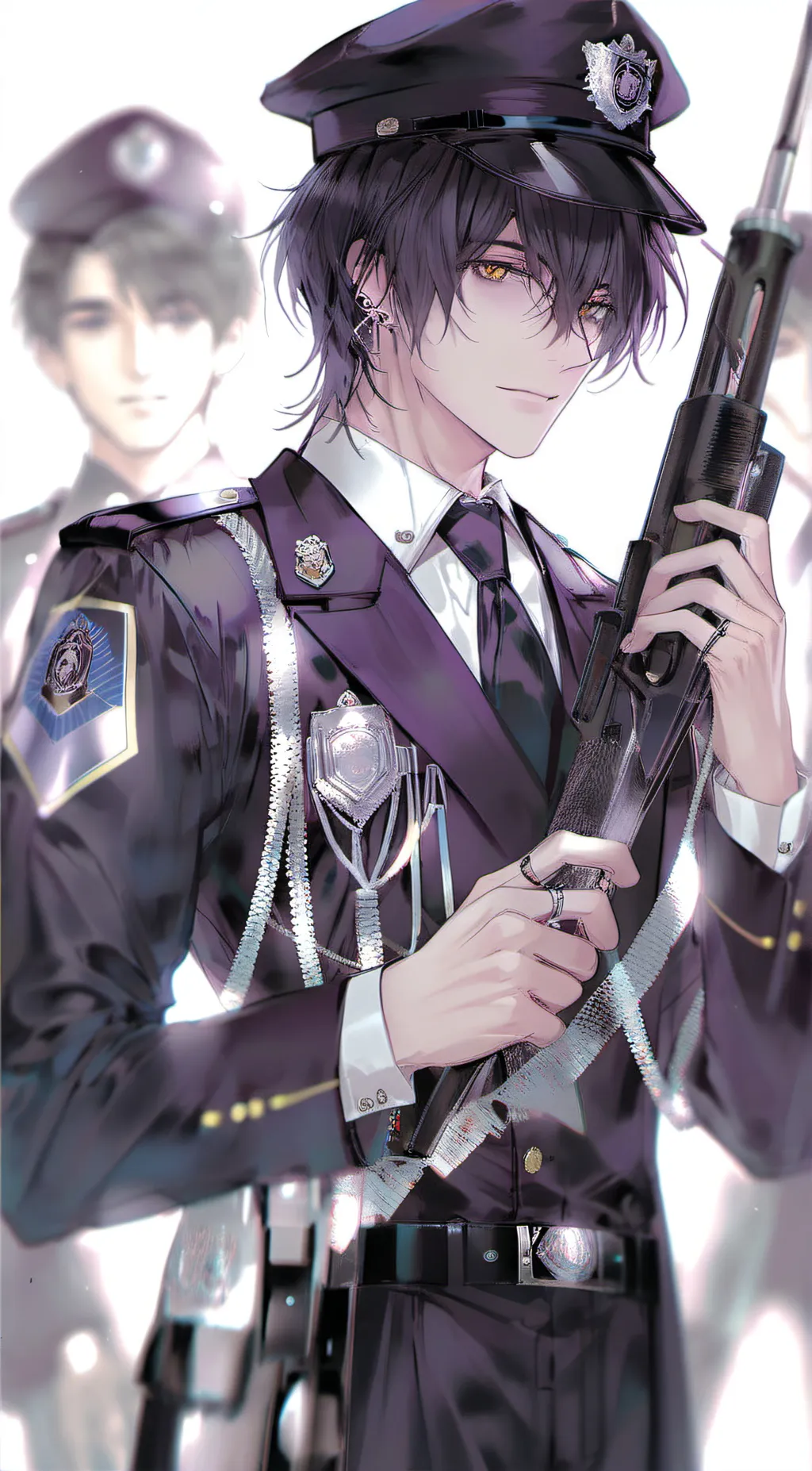 ai character: tree background