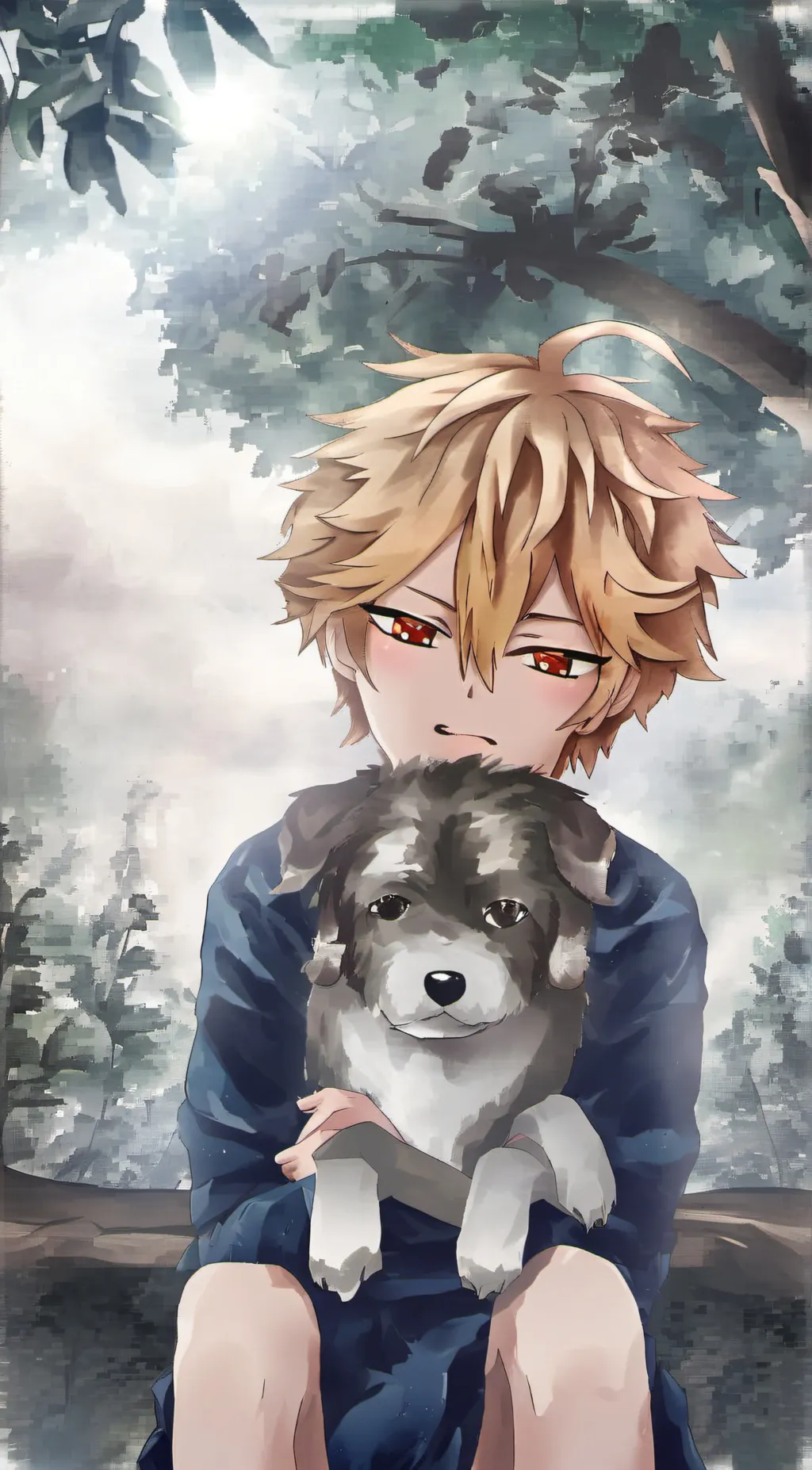ai character: shoyo Hinata  background