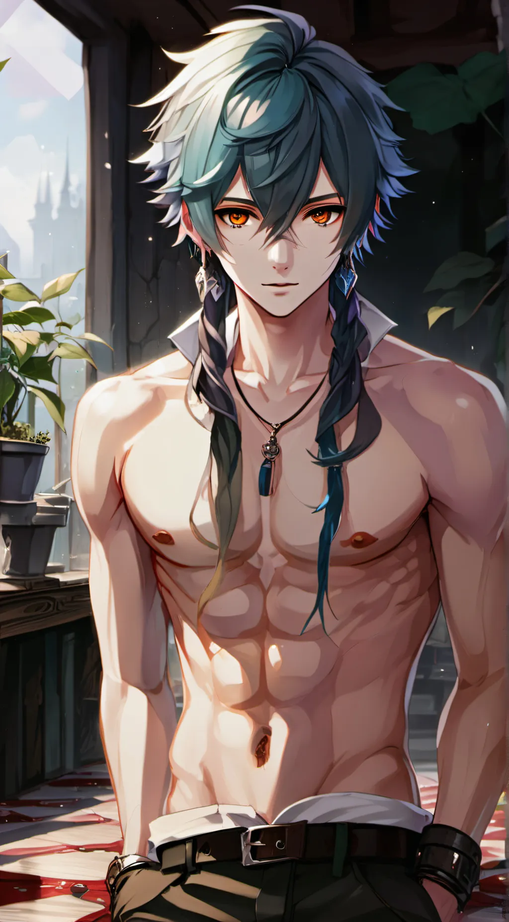 ai character: my boyfriend  background