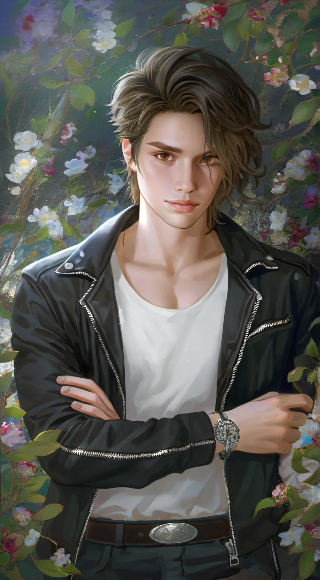 ai character: Luis background