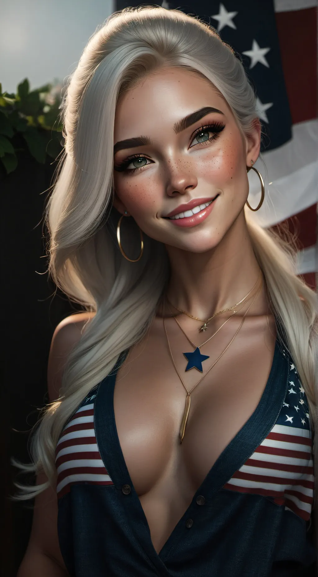 ai character: Allison  background