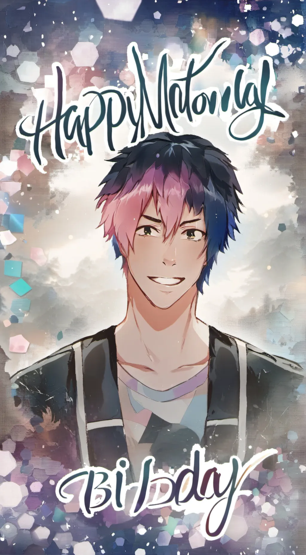 ai character: leo (from webtoon) background