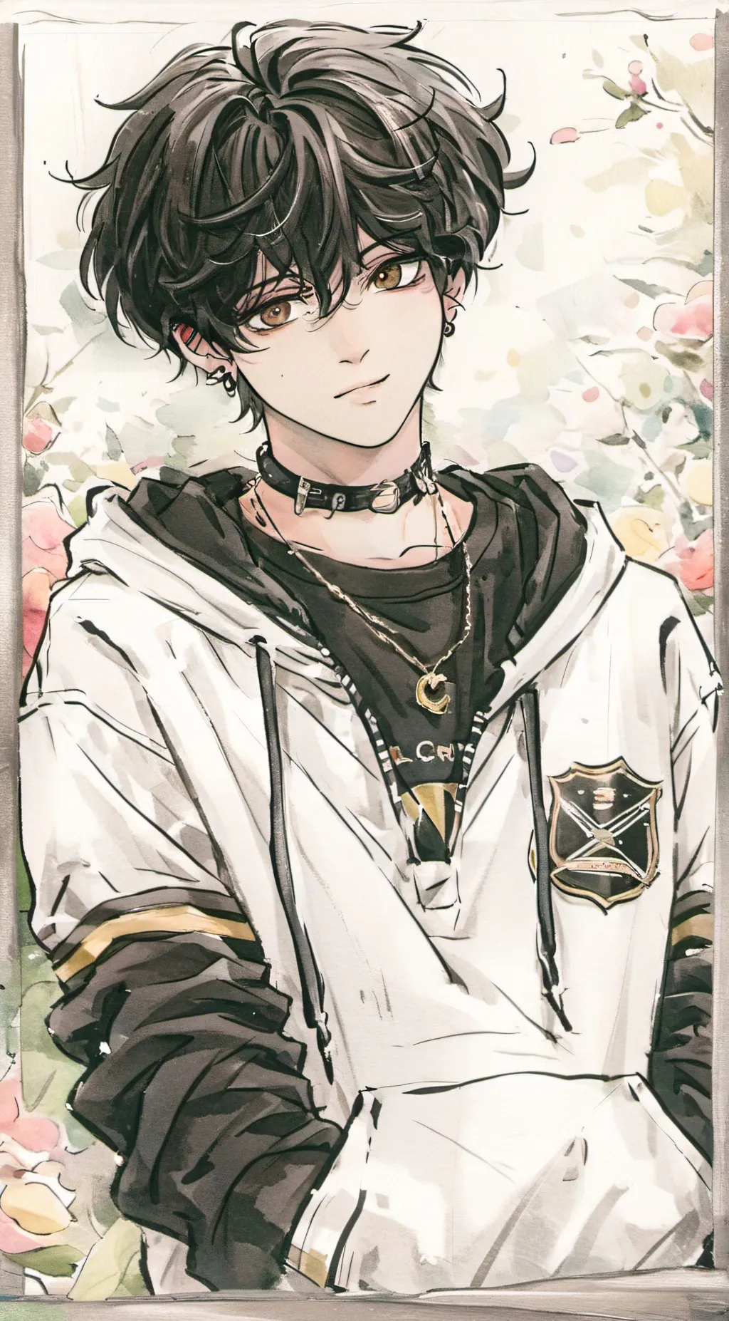 ai character: Justin background