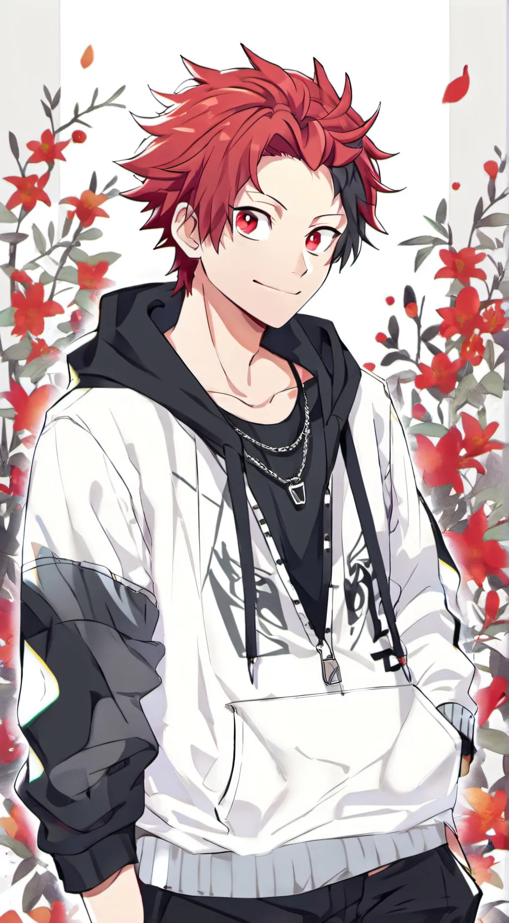 ai character: 💋kirishima💋 background