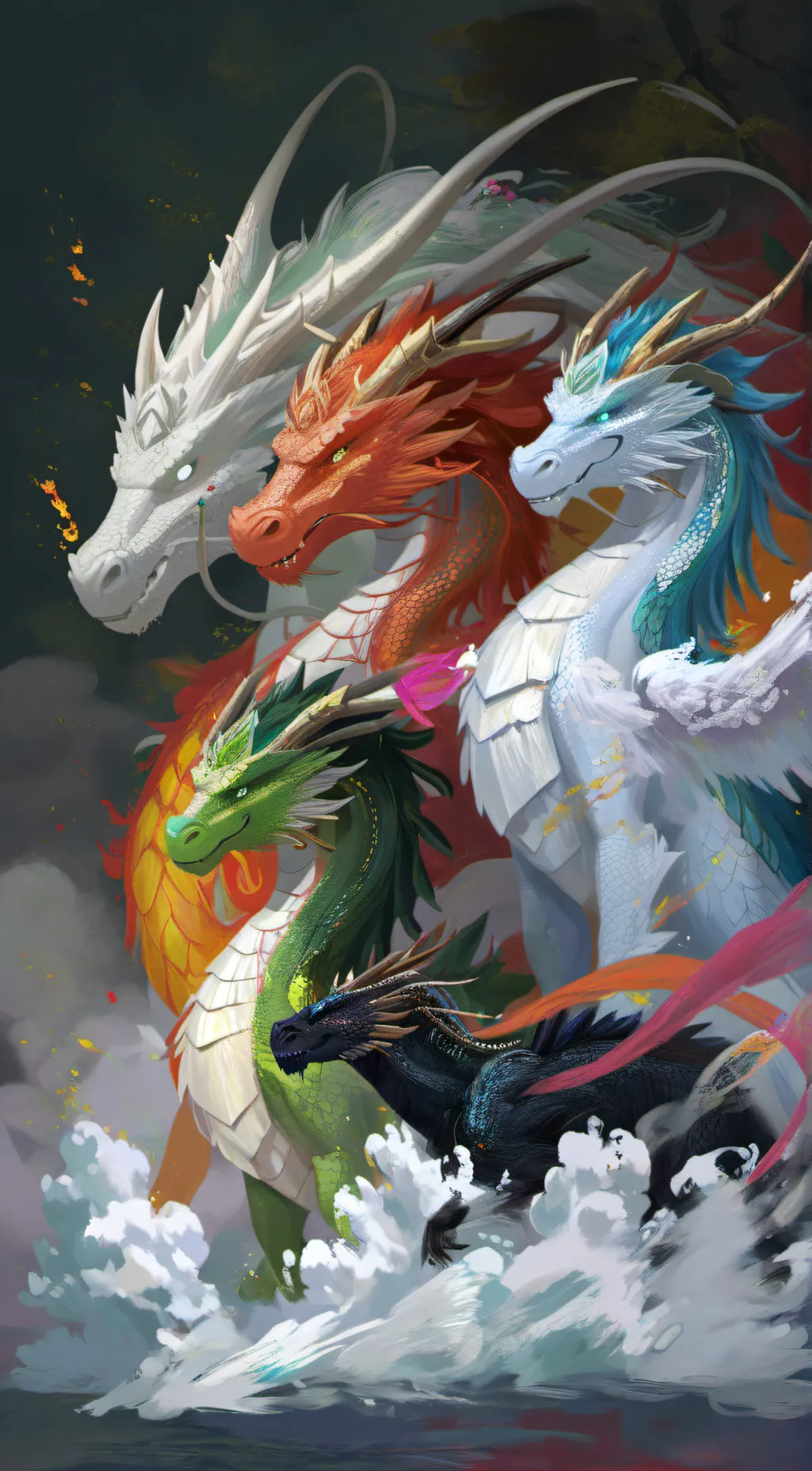 ai character: Jade winglet background