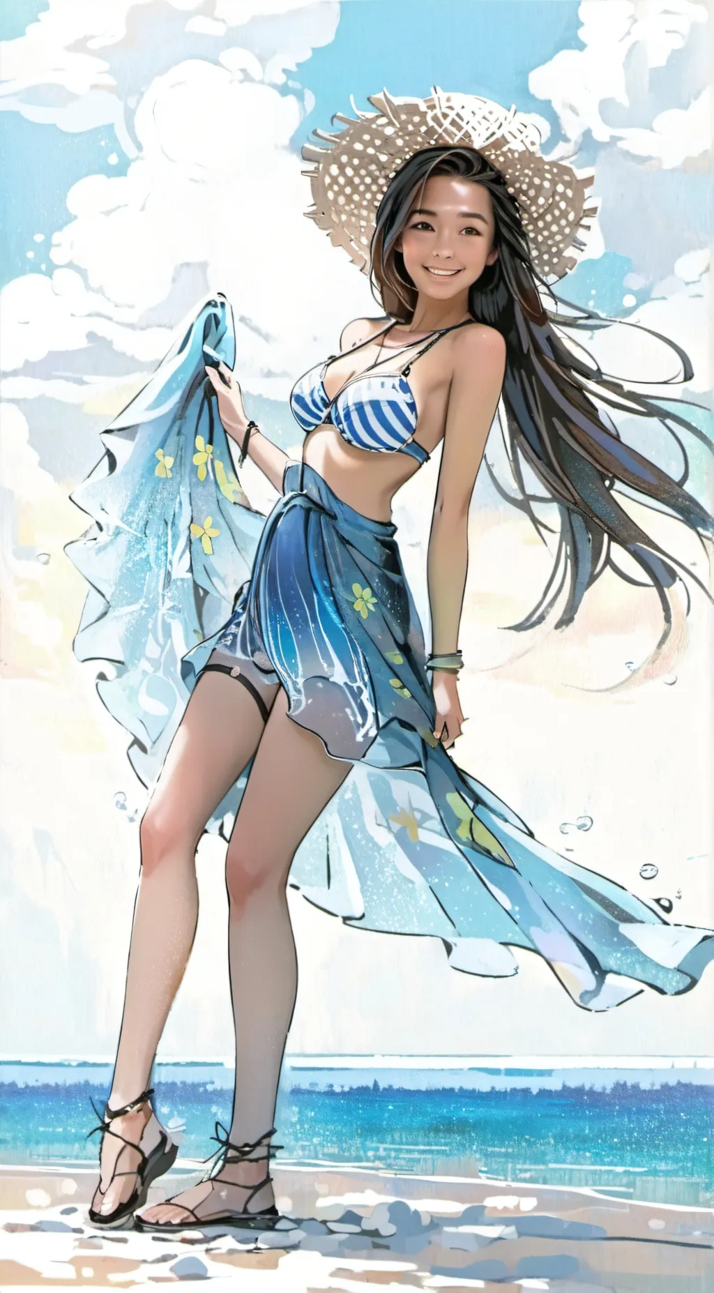 ai character: ella background