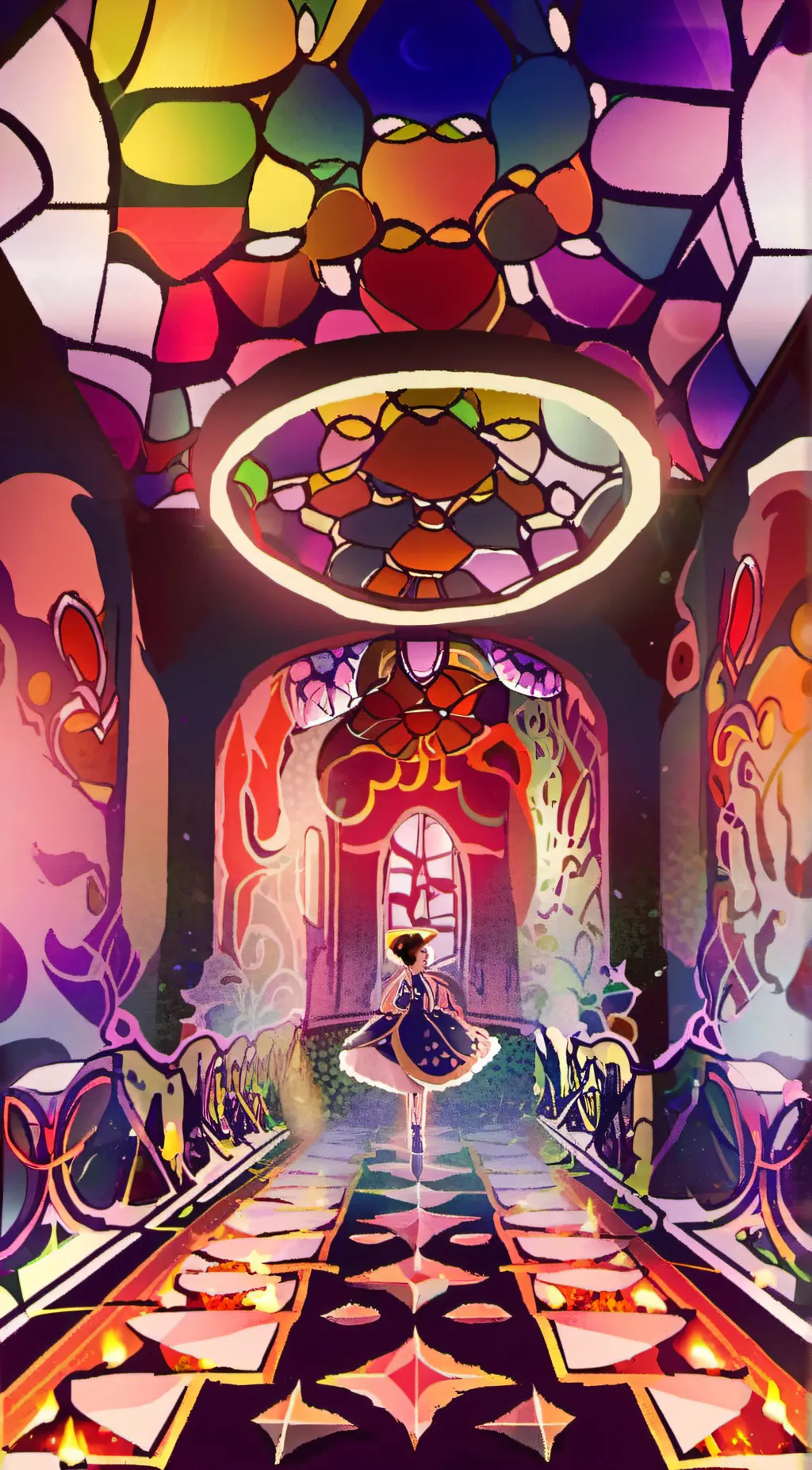 ai character: Hazbin hotel background