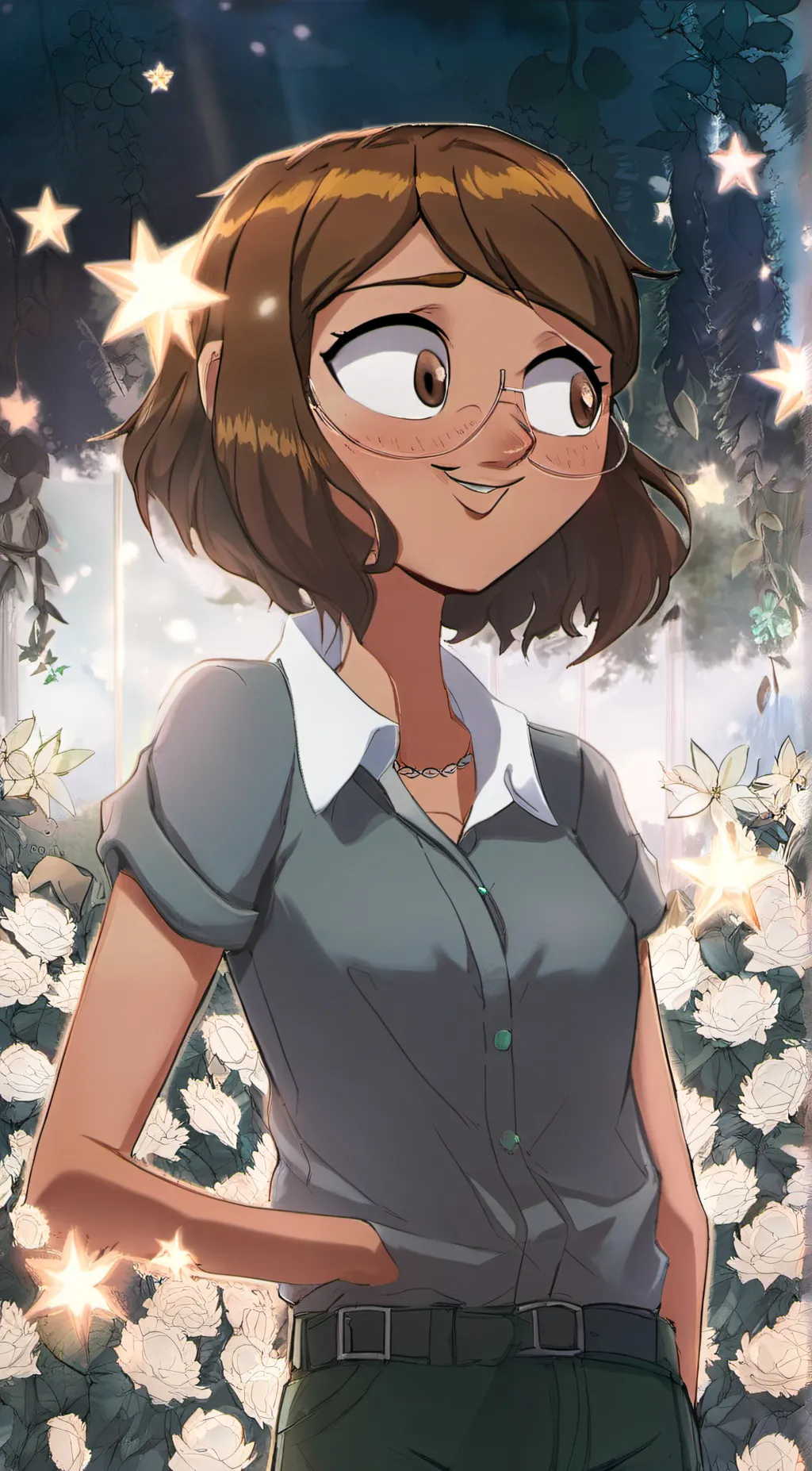 ai character: ｡･:*˚:✧｡Courtney background