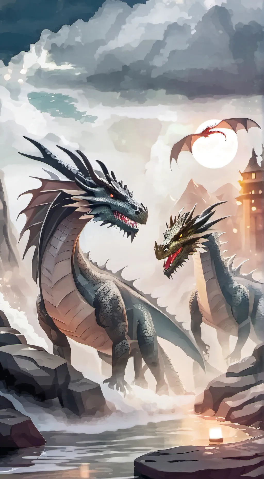ai character: Jade winglet  background