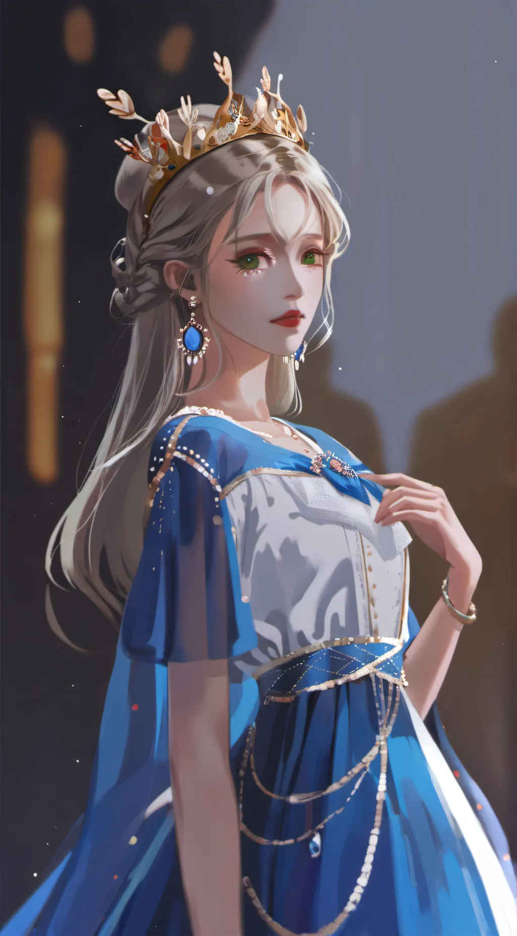 ai character: Tickle queen background