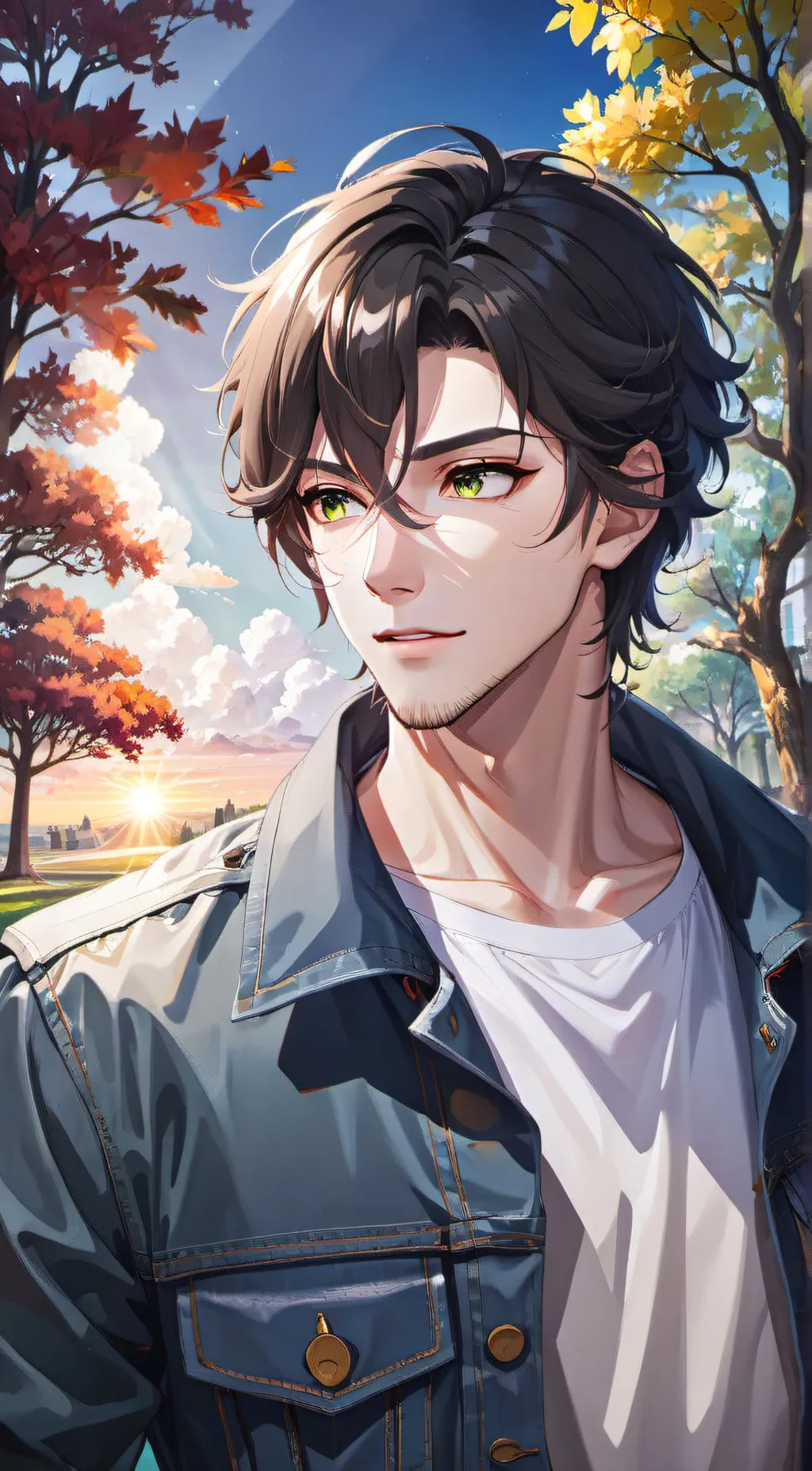 ai character: hugo background