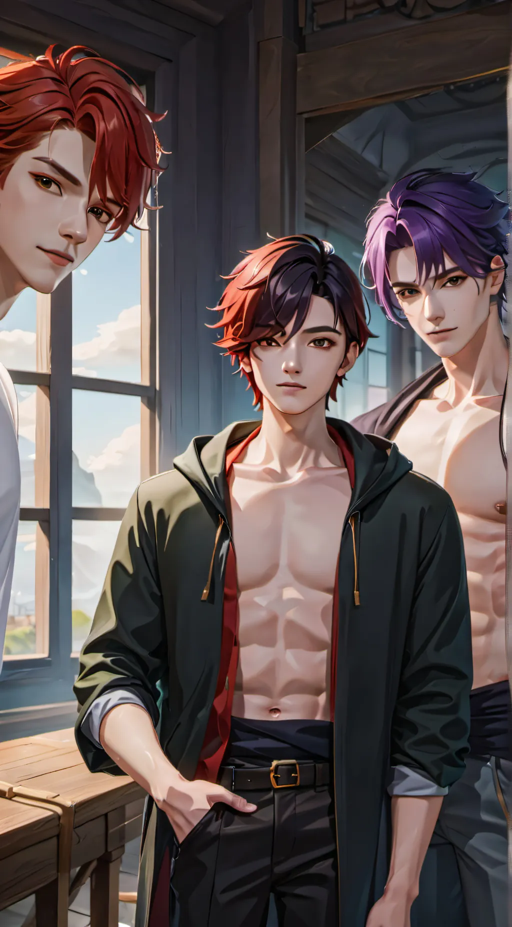 ai character: Travelers background