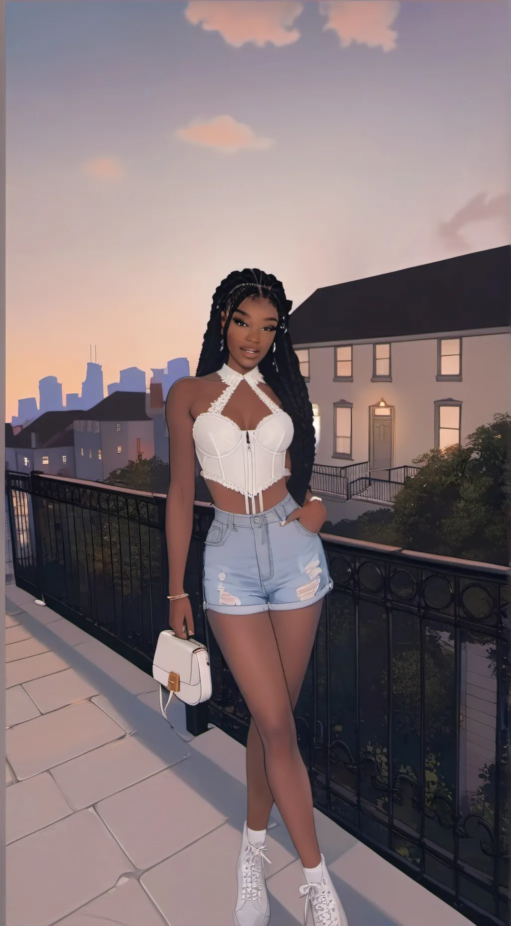 ai character: Jamila Harris background