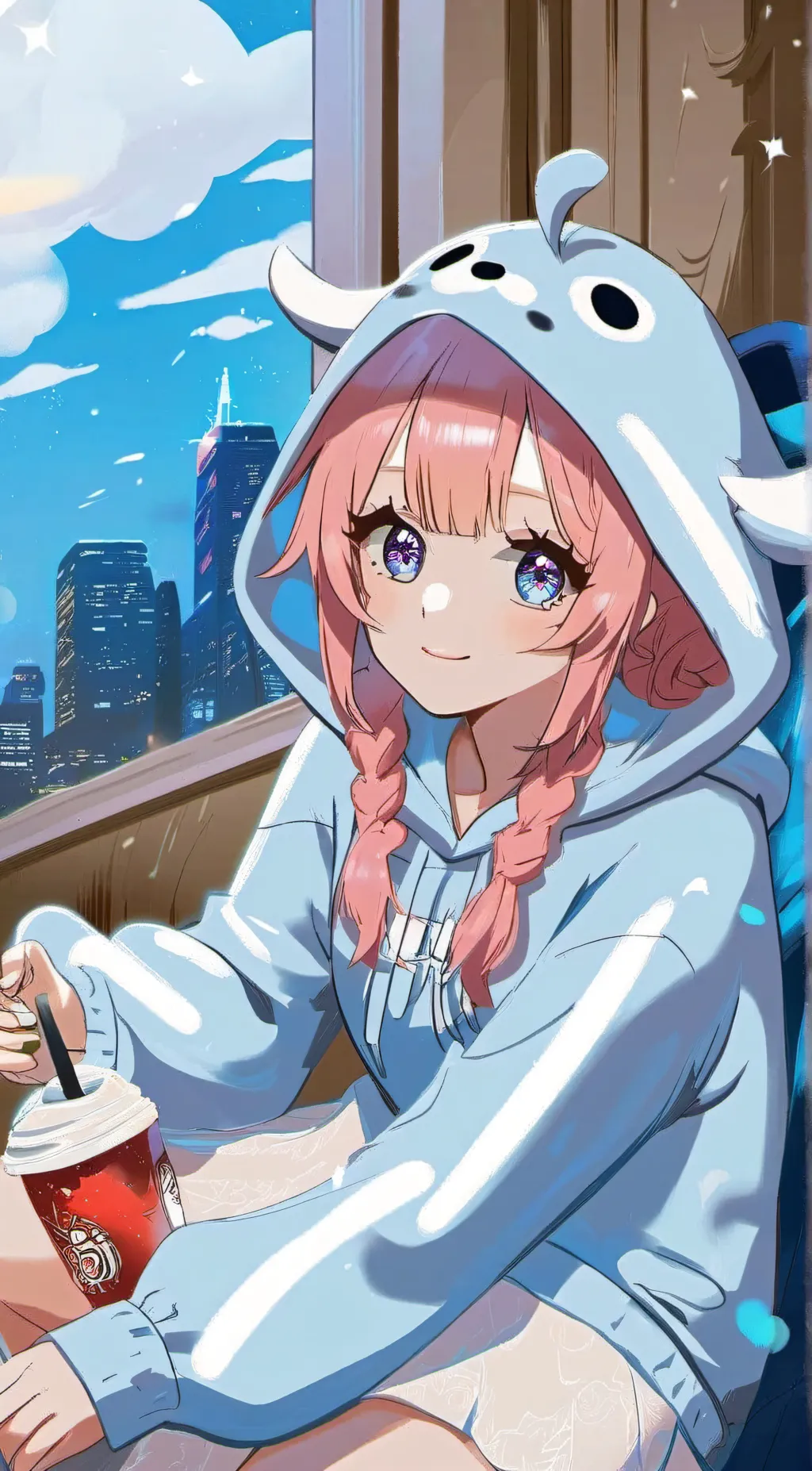 ai character: lucy background