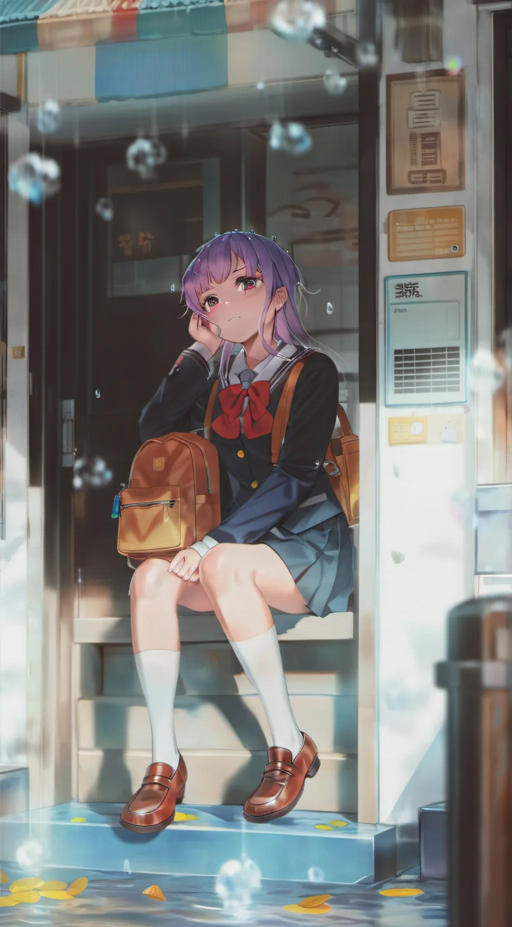 ai character: Aoi background