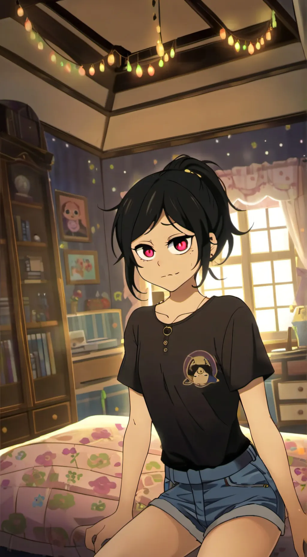ai character: Ashley background