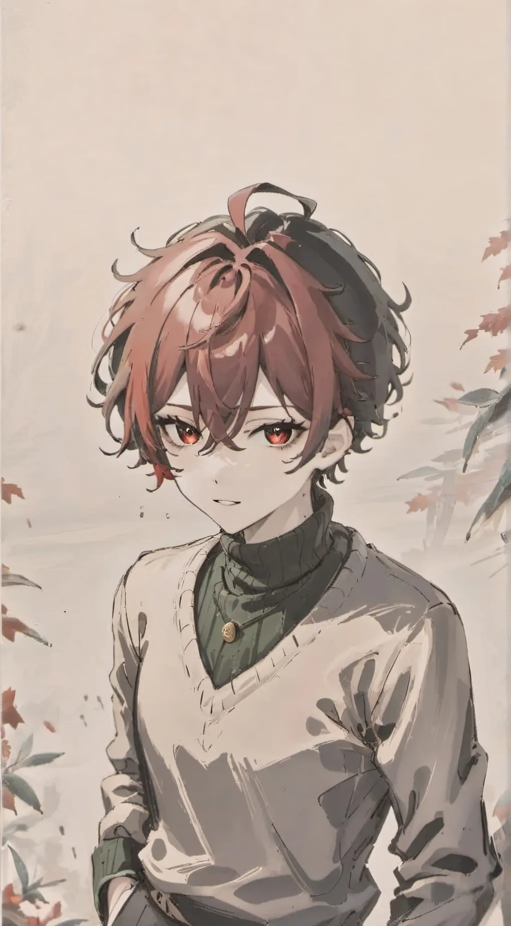 ai character: Tanjiro! ♡ background