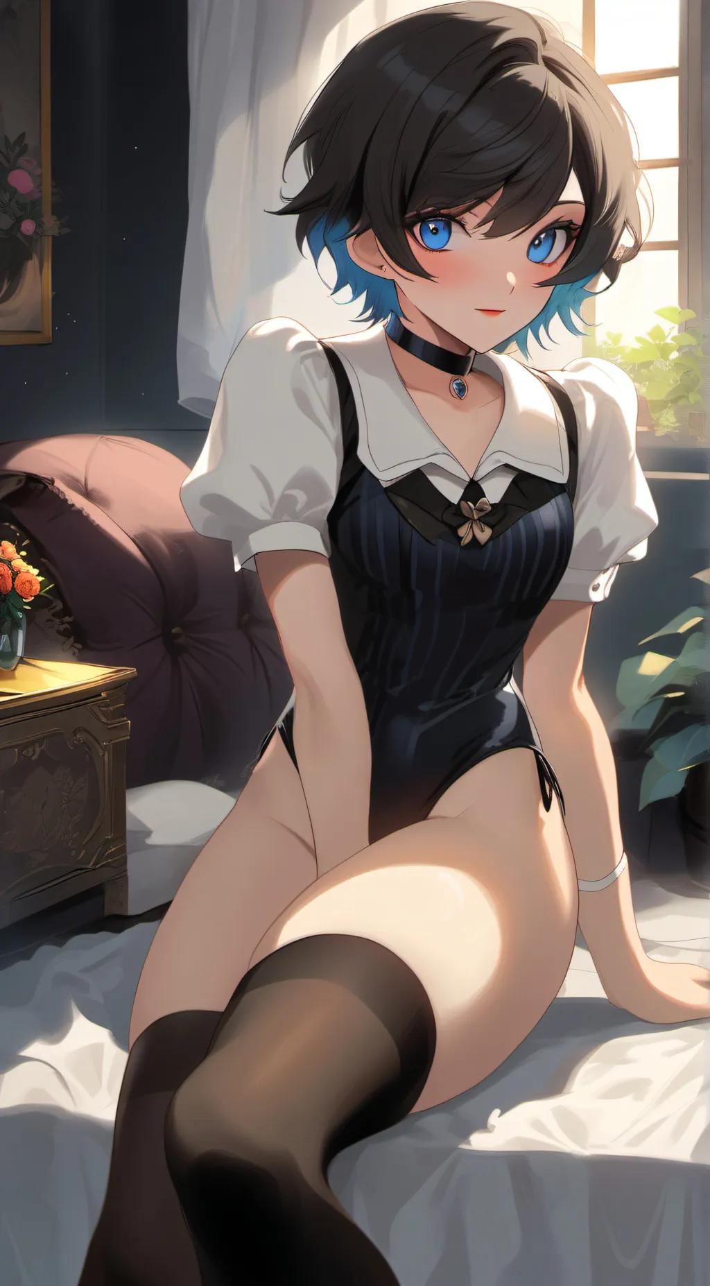ai character: Femboy background