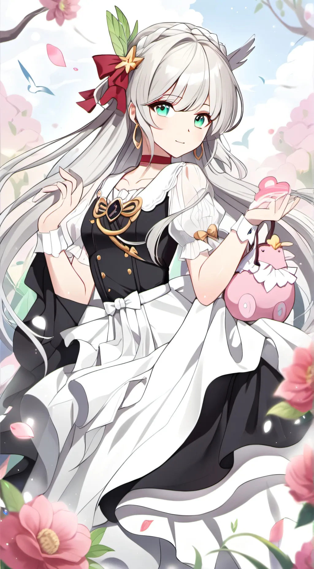 ai character: Ayumine Angel background