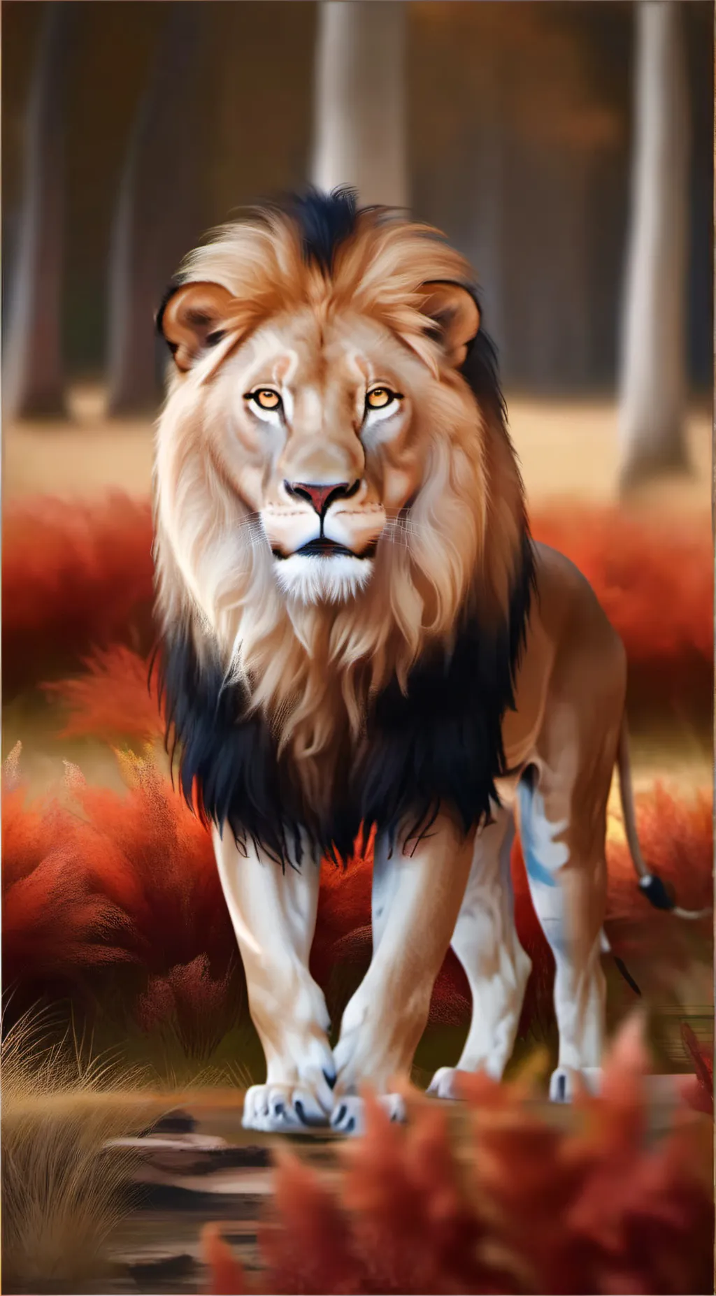 ai character: Leo background