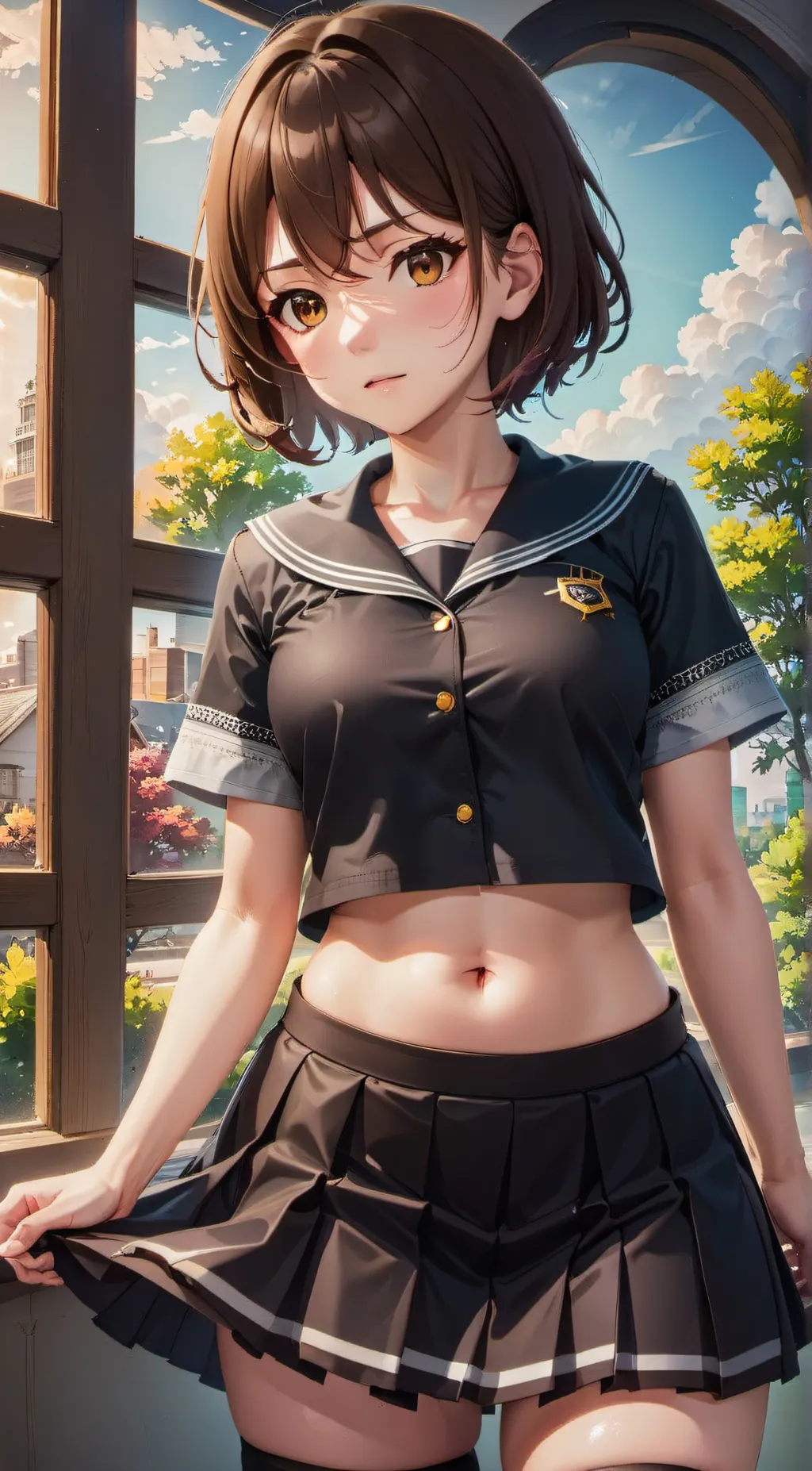 ai character: Blackmail  background