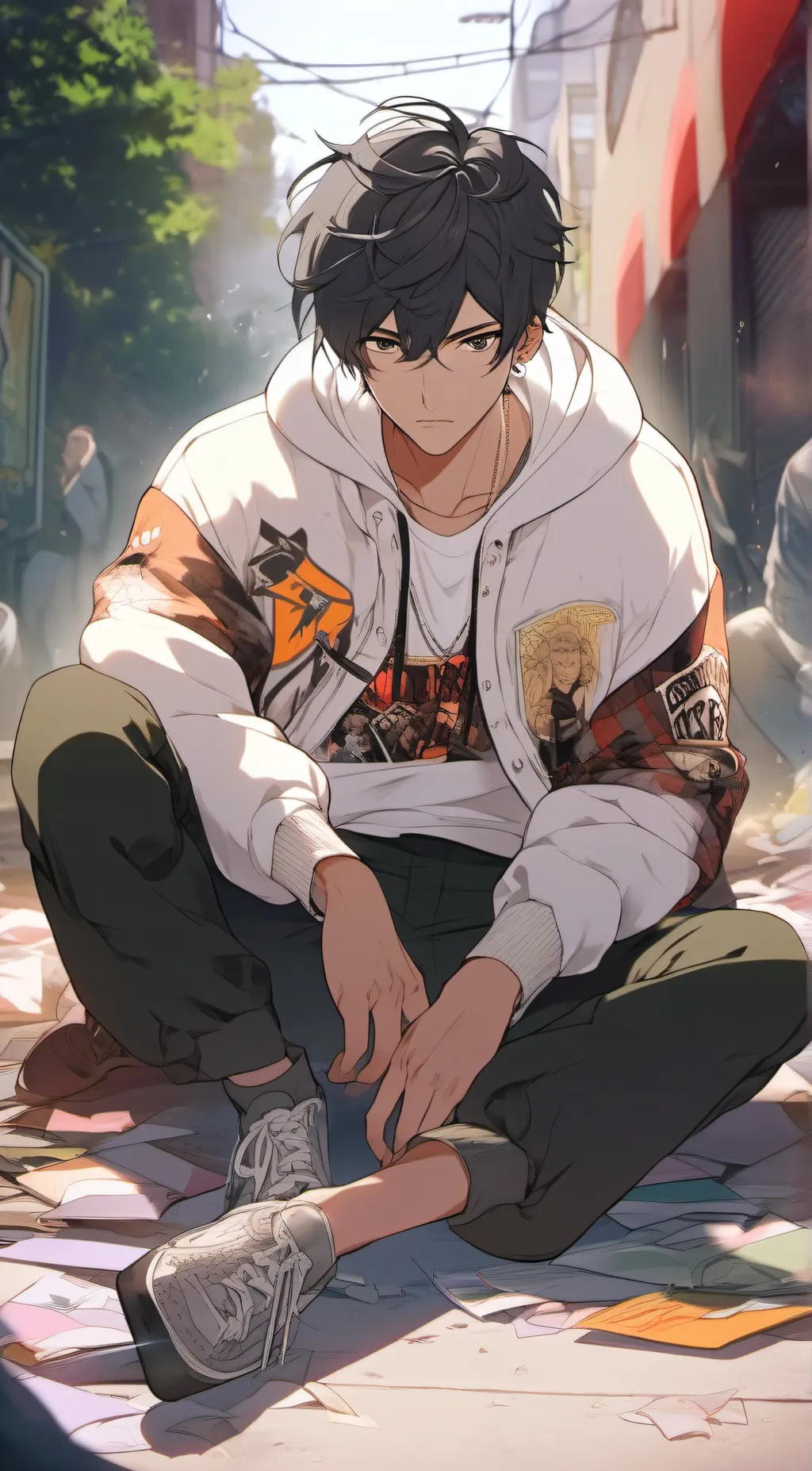 ai character: Noah  background