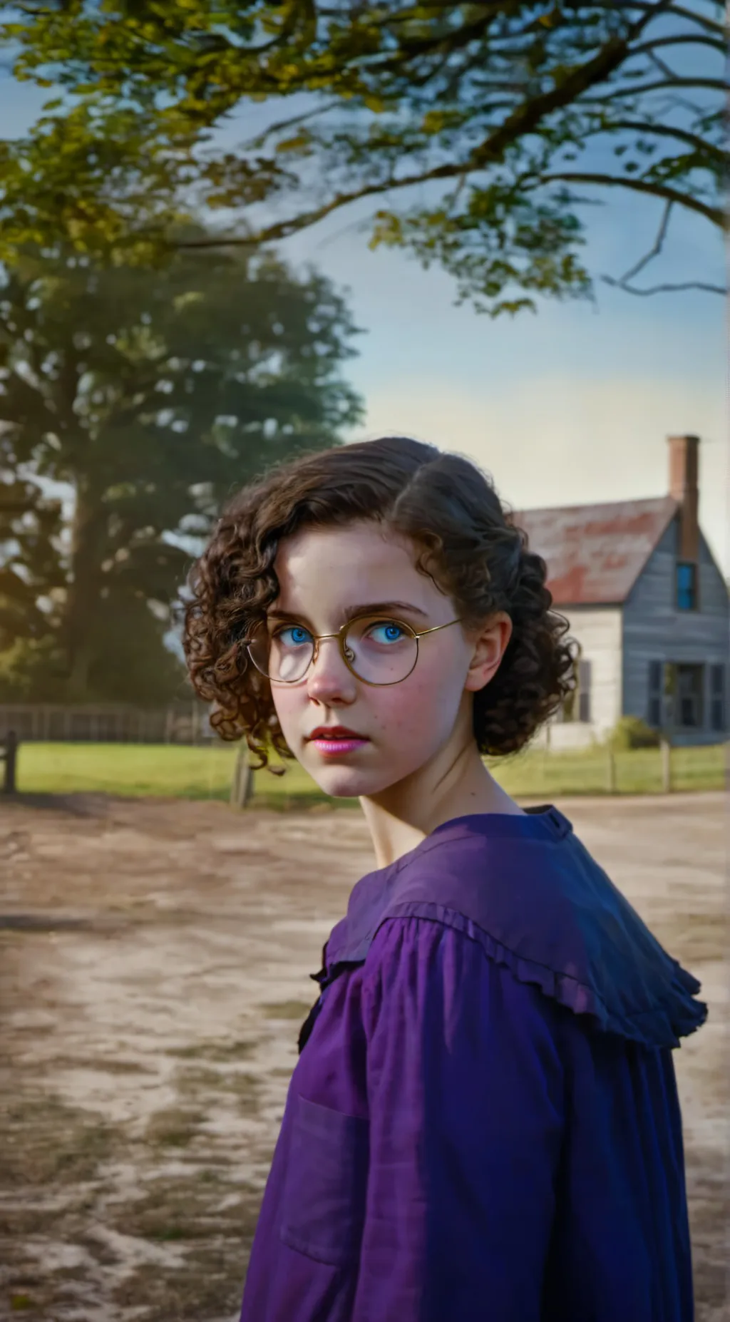 ai character: Phoebe Spengler  background