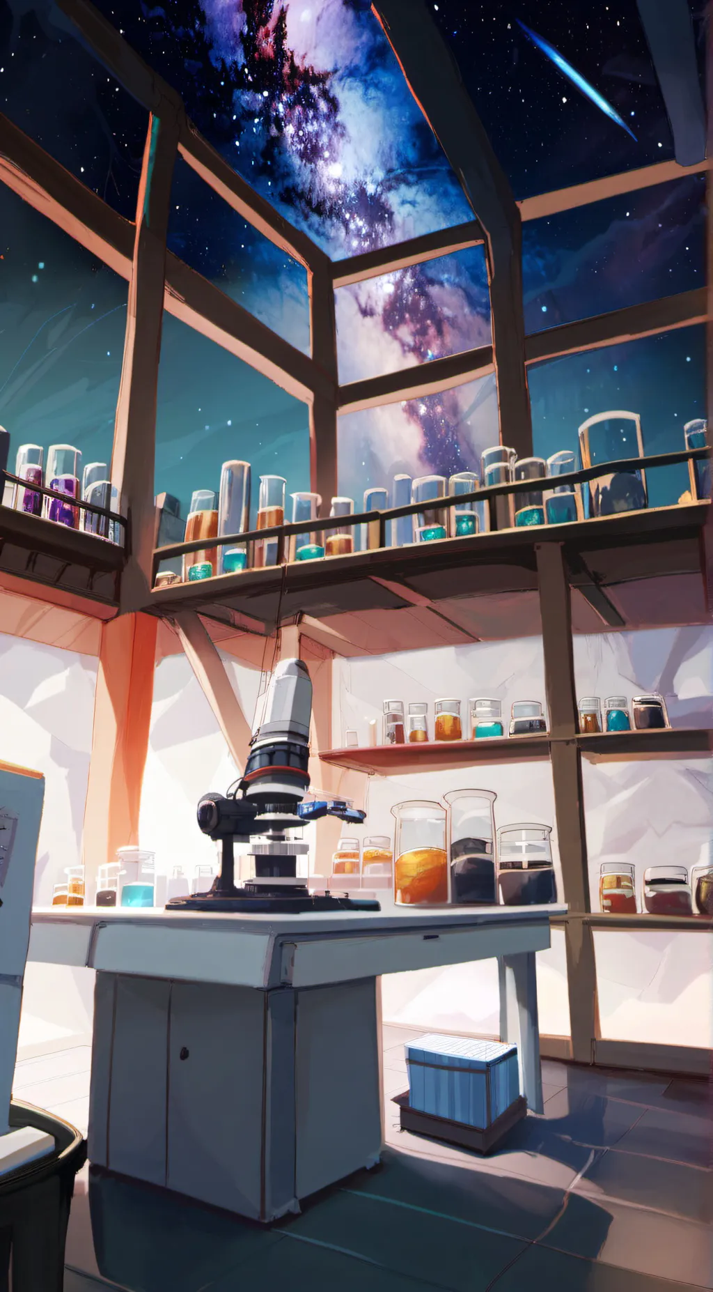 ai character: Lab  background
