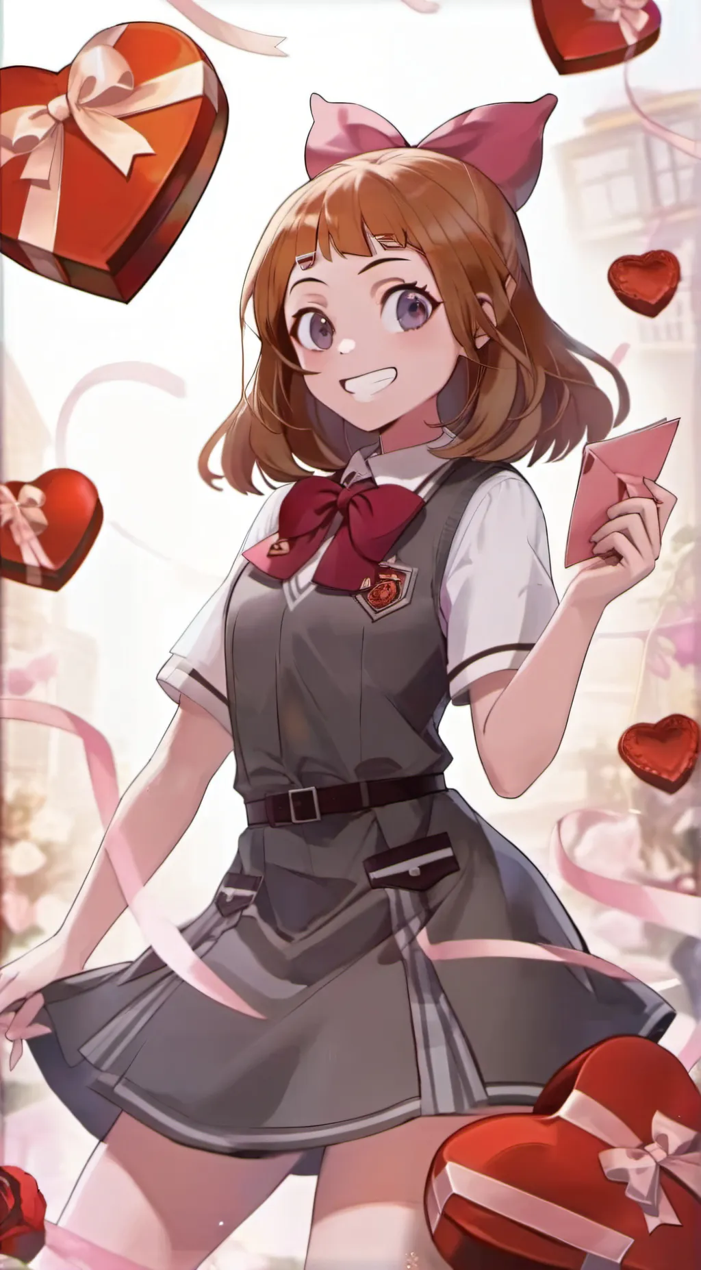 ai character: Valentine Uraraka background