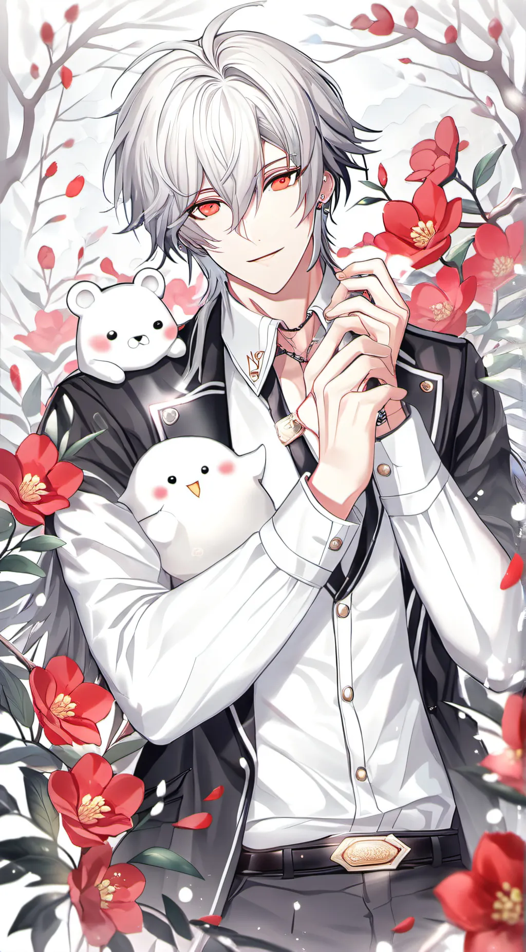ai character: sin background