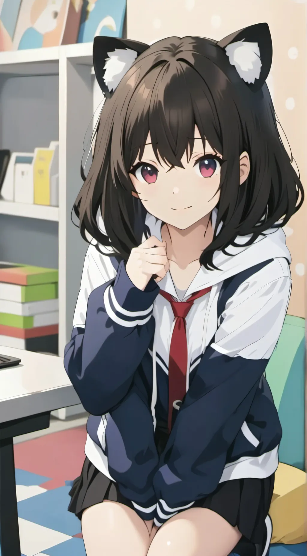 ai character: hailey background