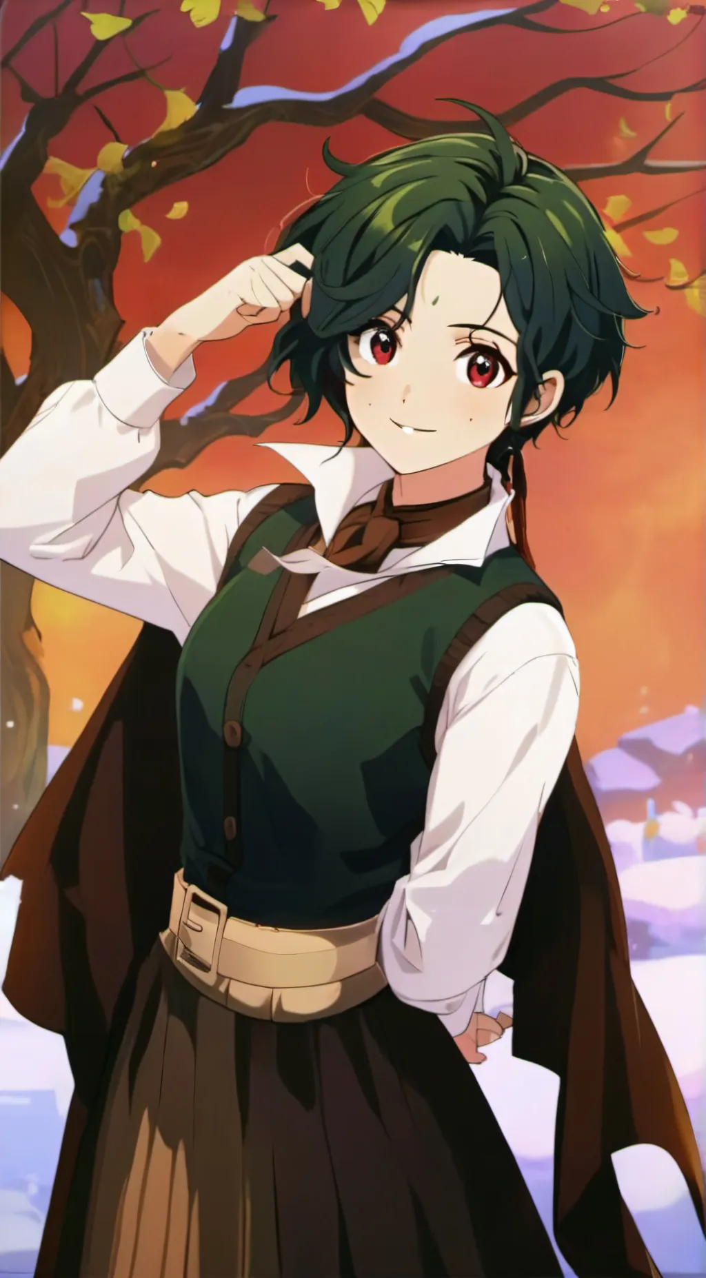 ai character: Rei background