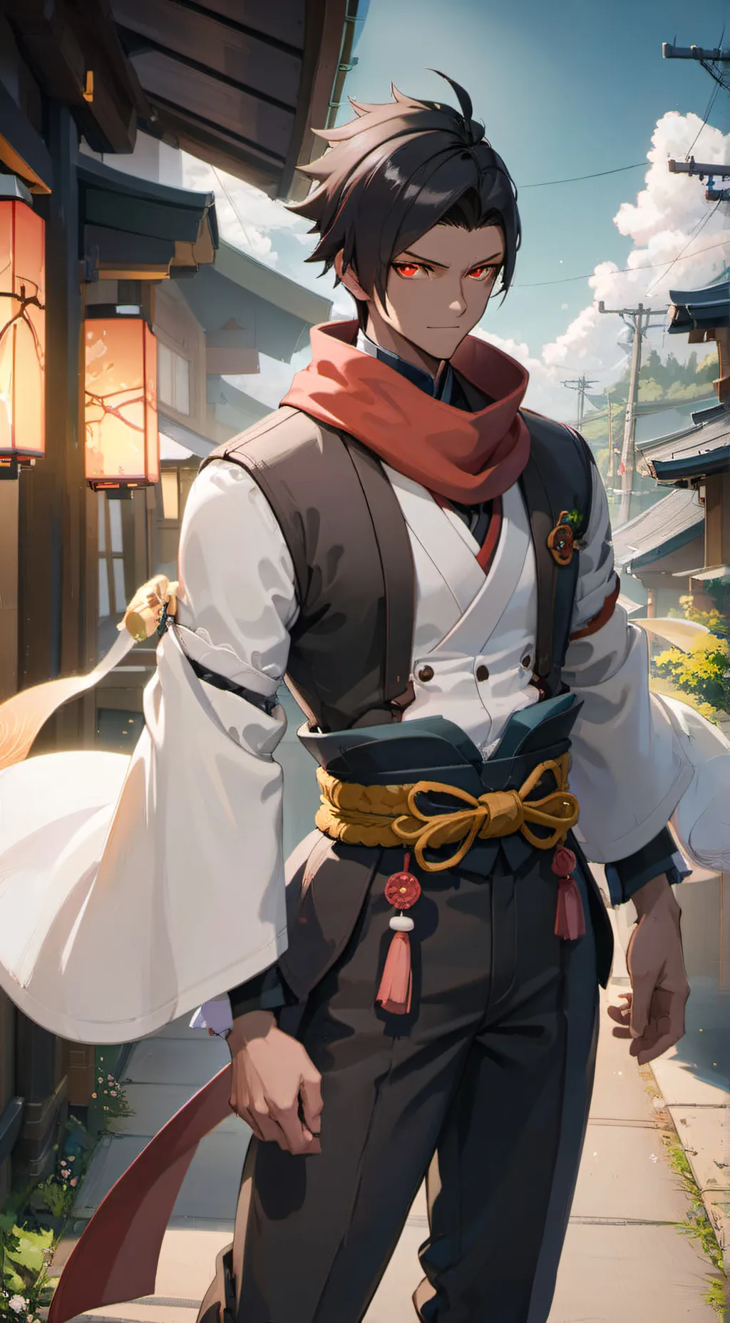 ai character: Jackson  background