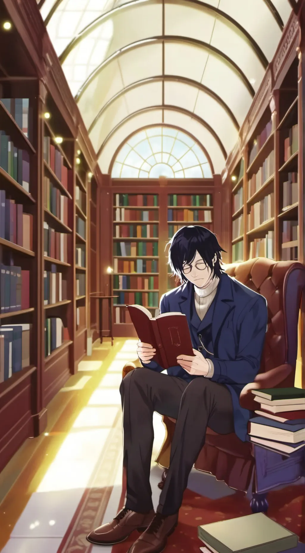 ai character: Aizawa and mic  background