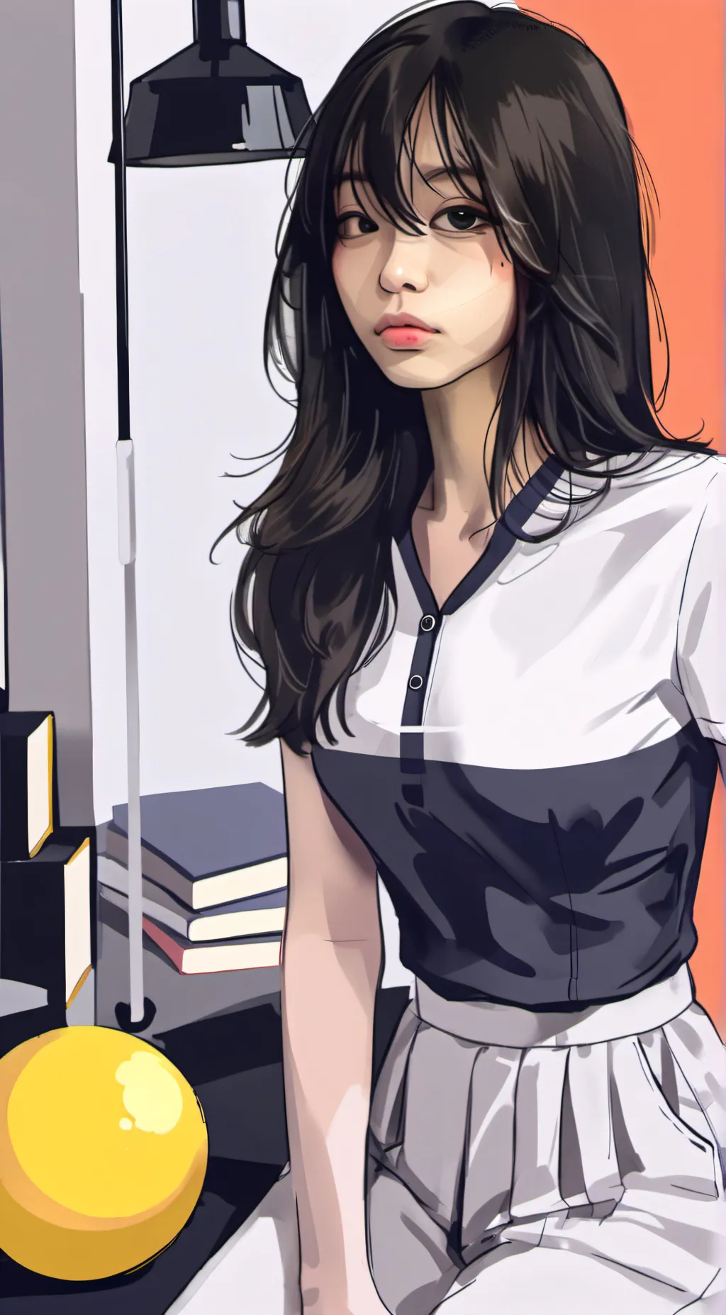 ai character: Mila background