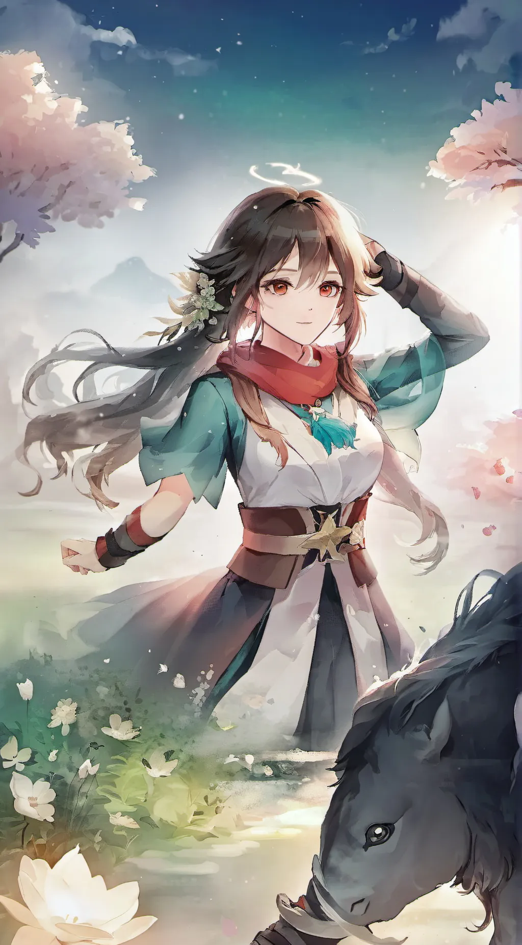 ai character: Hana background
