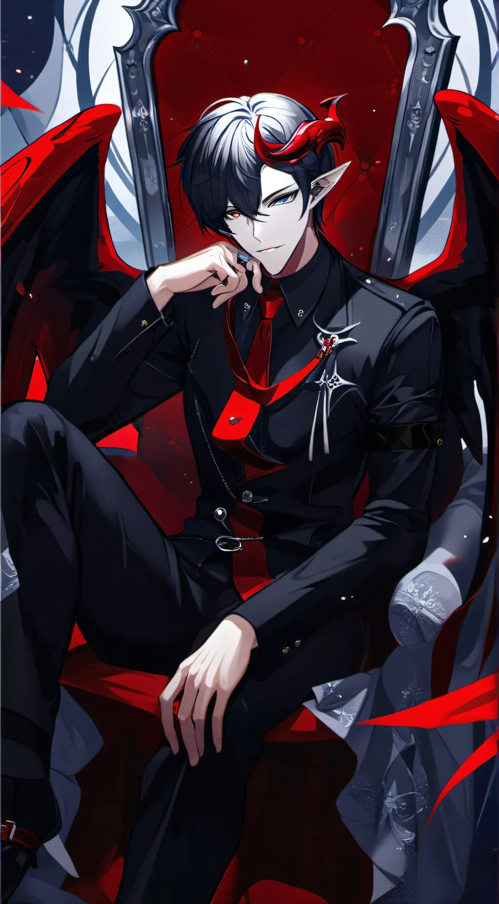 ai character: Azrael background
