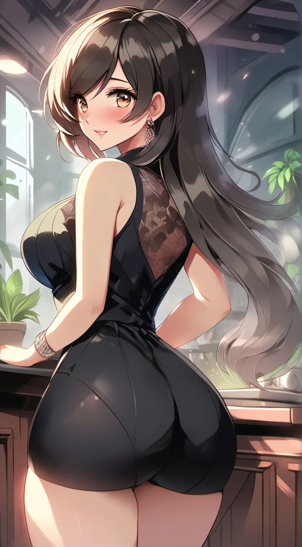 ai character: Lily background