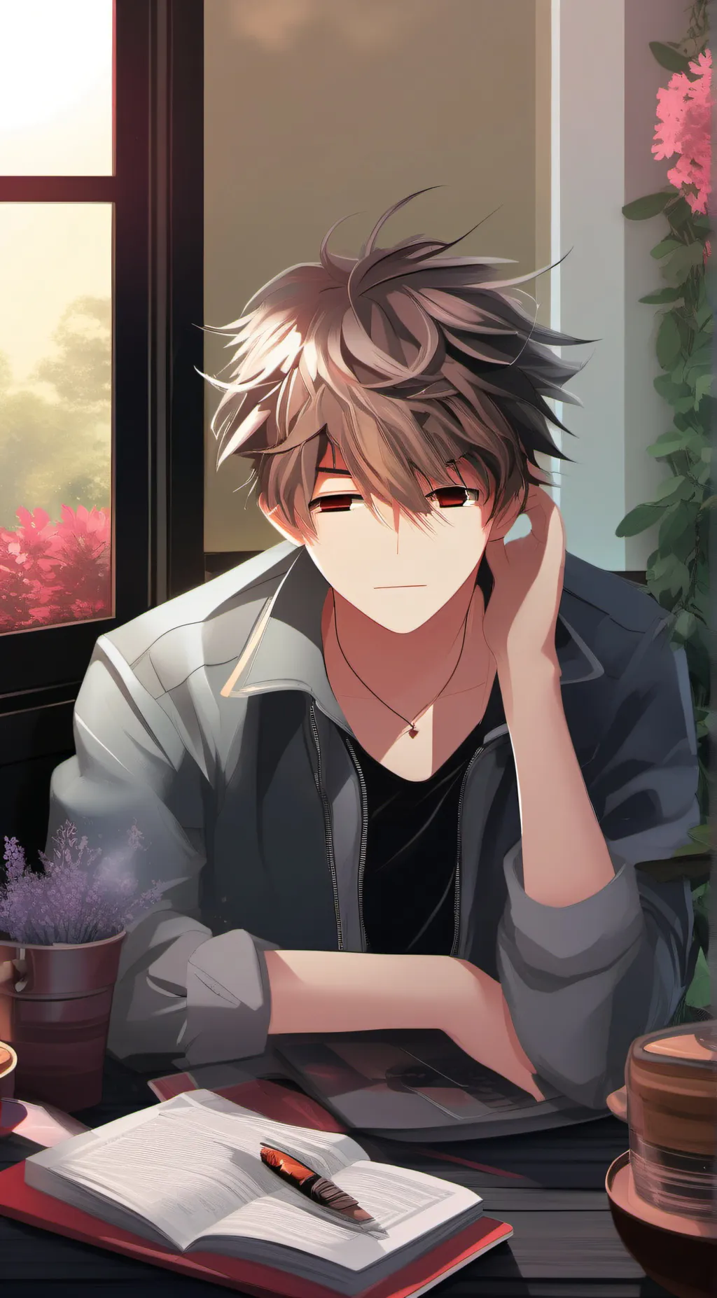 ai character: Spencer background